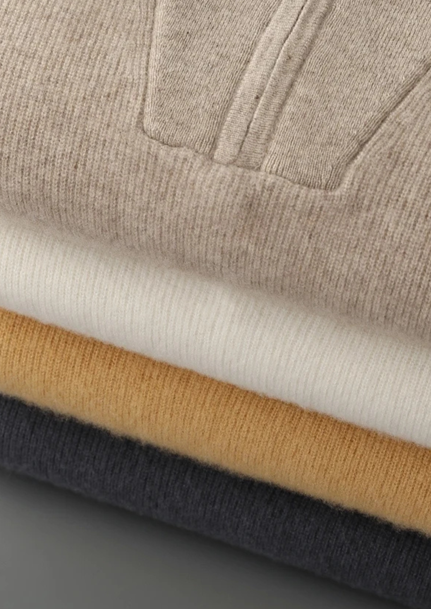 Veroux Mode | Men’s Premium Cashmere Ribbed Half-Zip Sweater