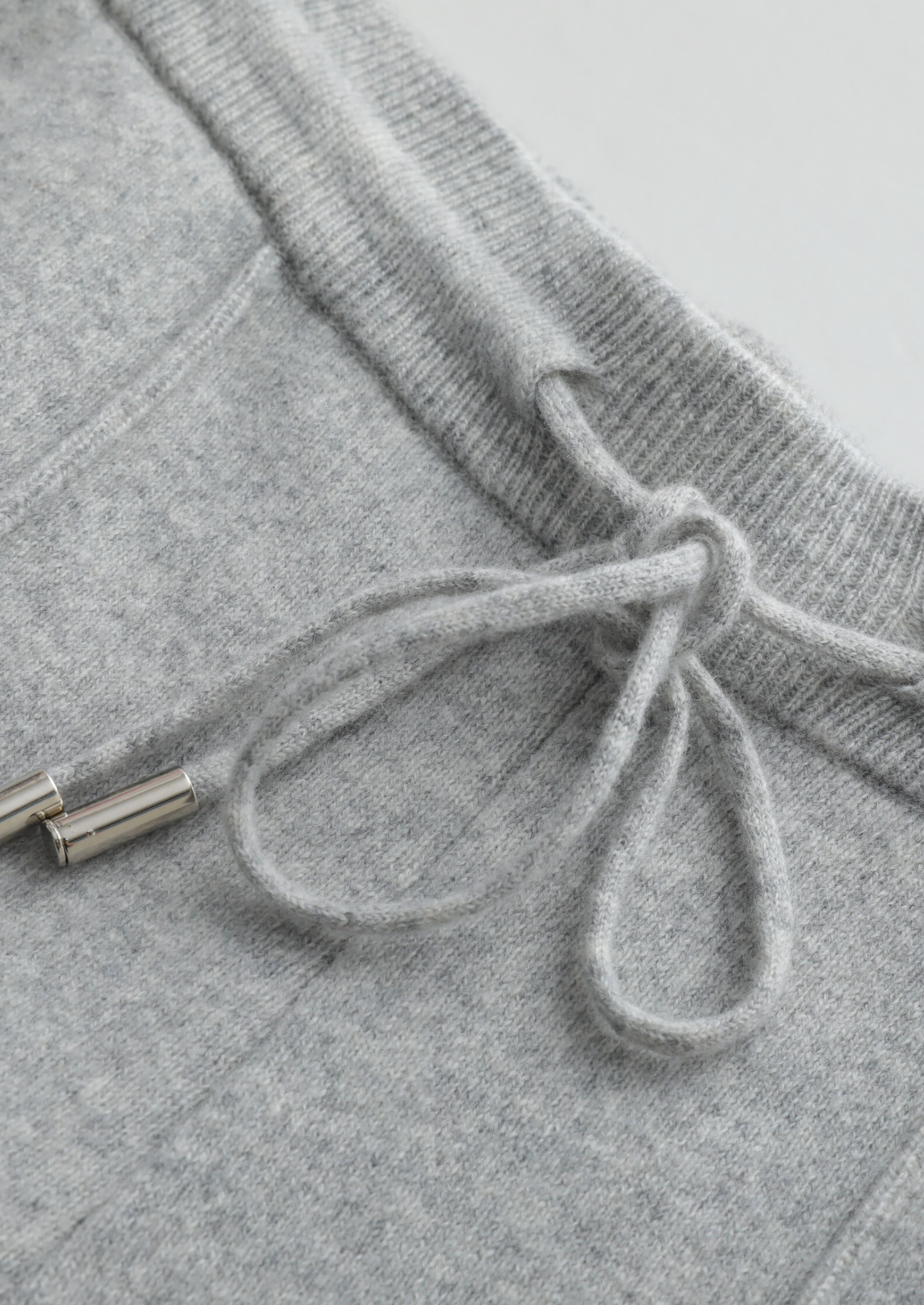 Veroux Mode | Men’s Pure Extra-Fine Merino Wool Luzzo Set – Light Gray