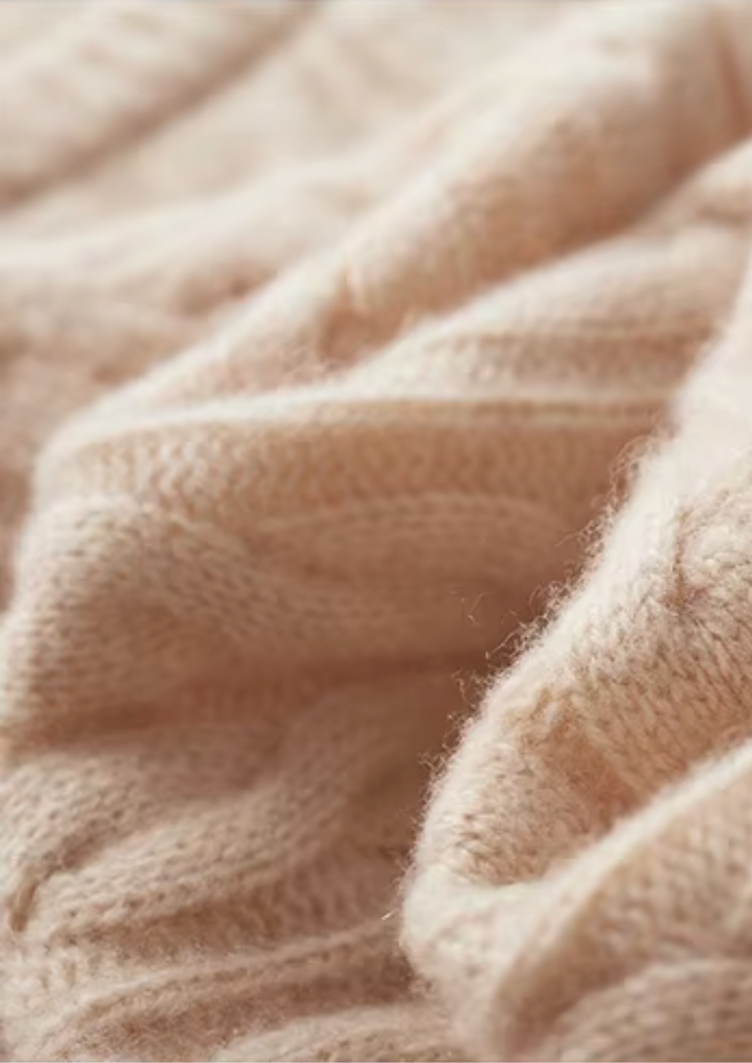 Veroux Mode | Men’s Pure Extra-Fine Merino Wool Cable Knit Crewneck