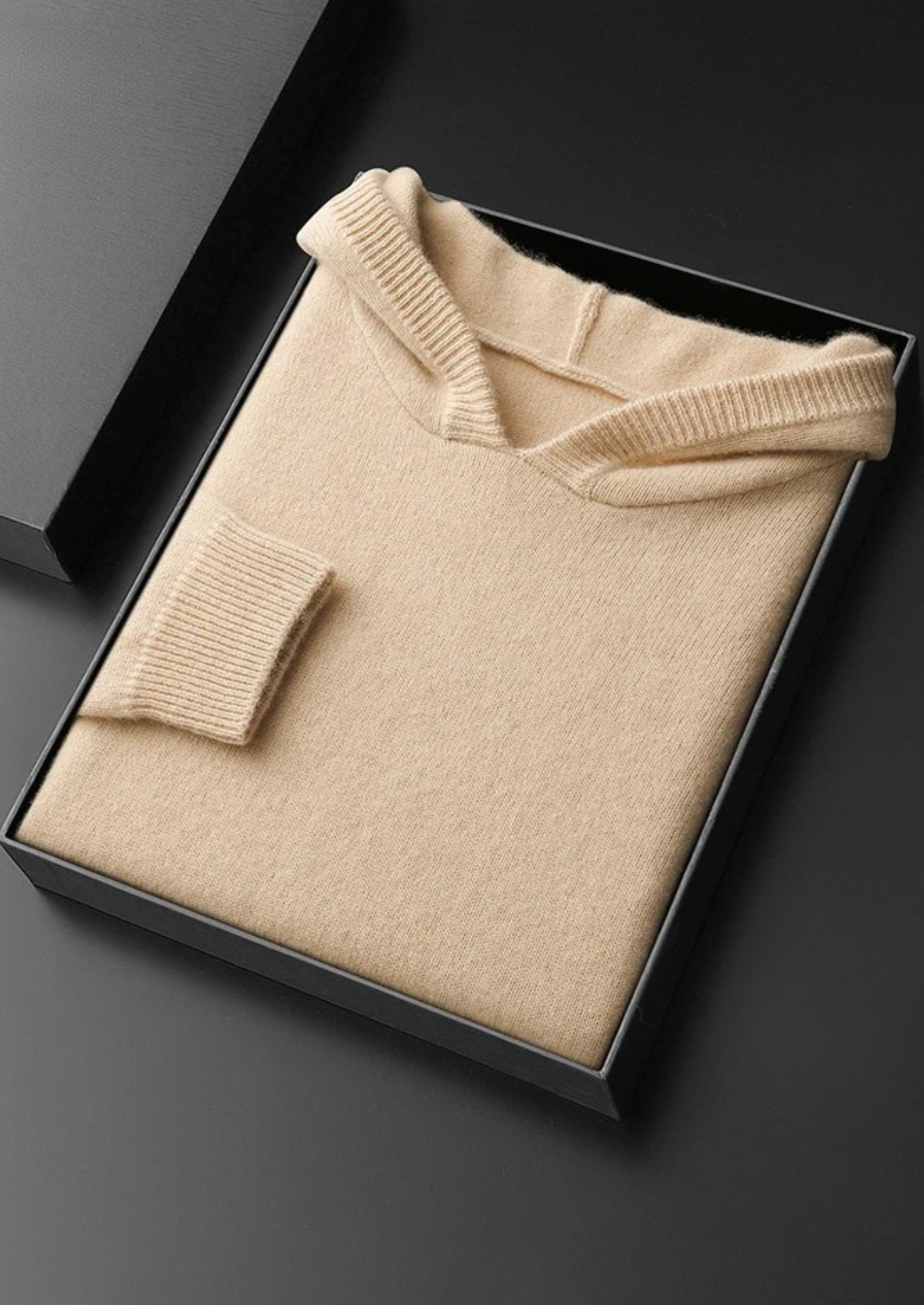 Veroux Mode | Men’s Premium Cashmere Leisure Hoodie