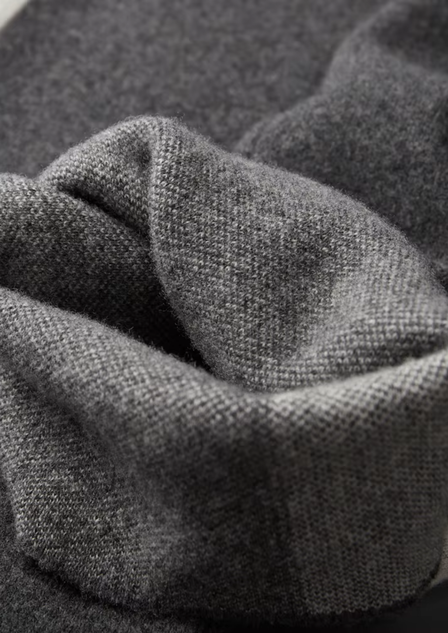 Veroux Mode | Men’s Pure Extra-Fine Merino Wool Wide Leisure Trousers