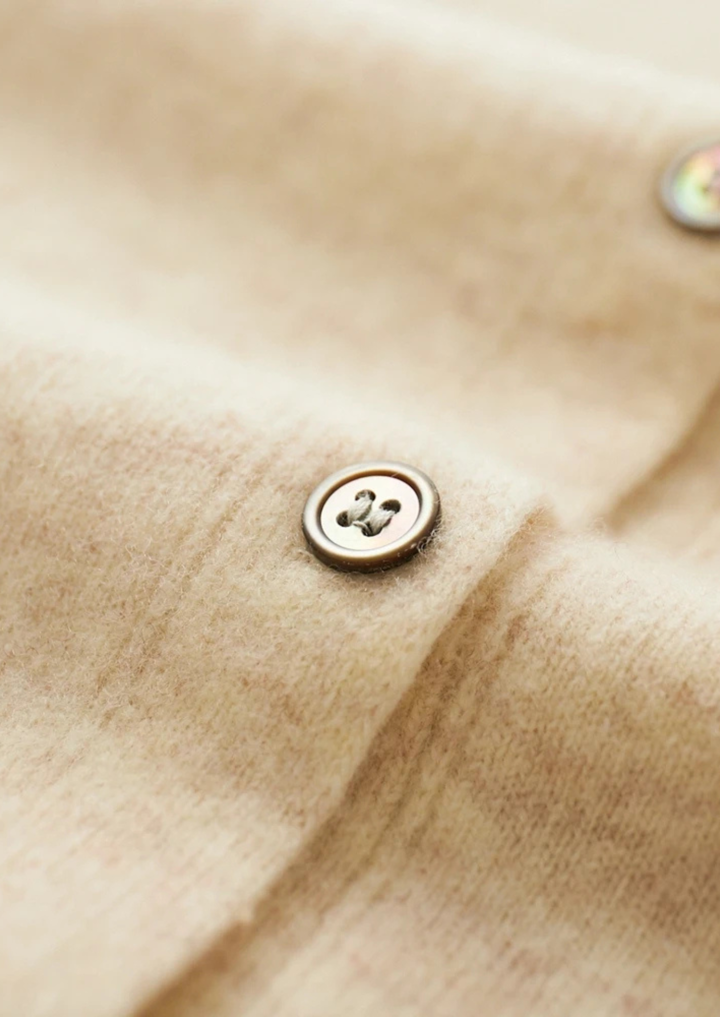 Veroux Mode | Men’s Pure Extra-Fine Merino Wool Polo Cardigan
