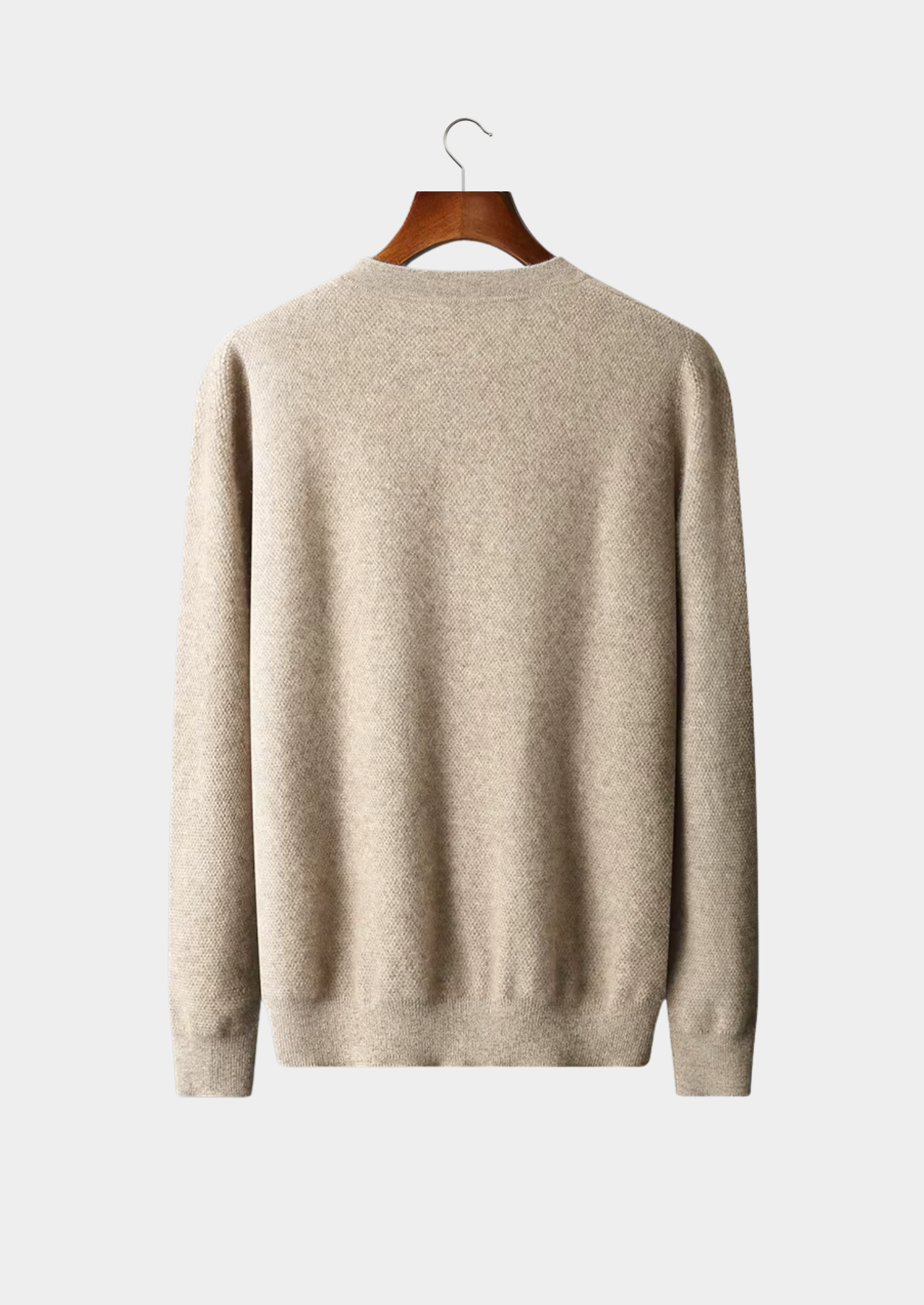 Veroux Mode | Men’s Premium Cashmere Classic Henley Sweater
