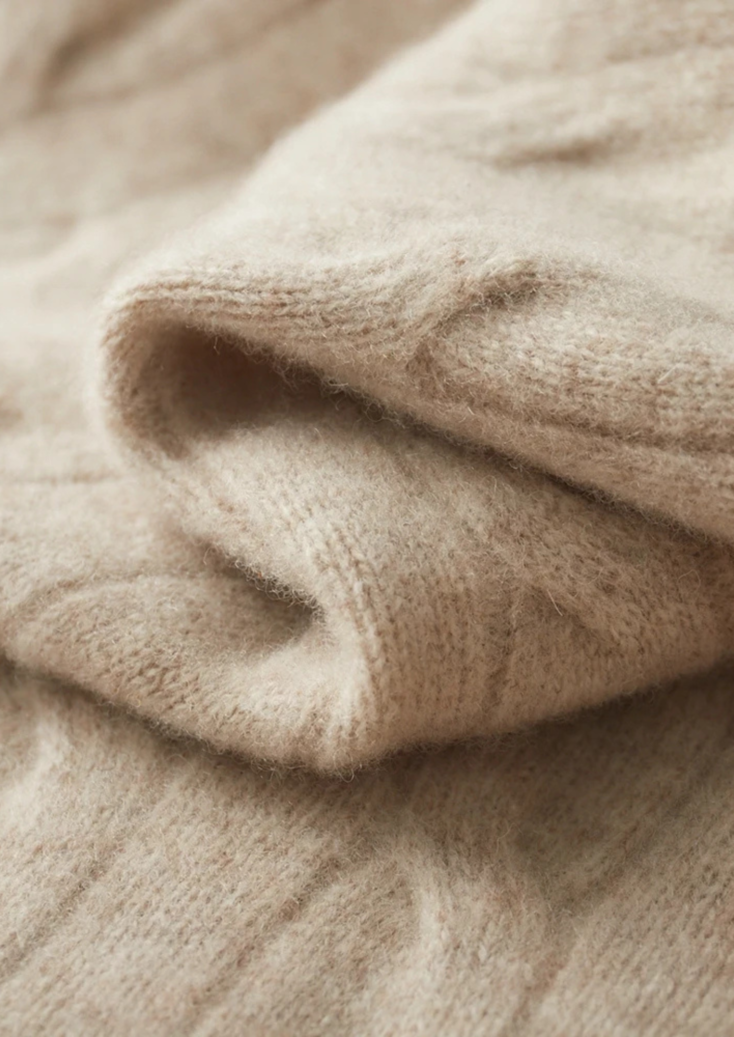 Veroux Mode | Men’s Pure Extra-Fine Merino Wool Cable Half Zip