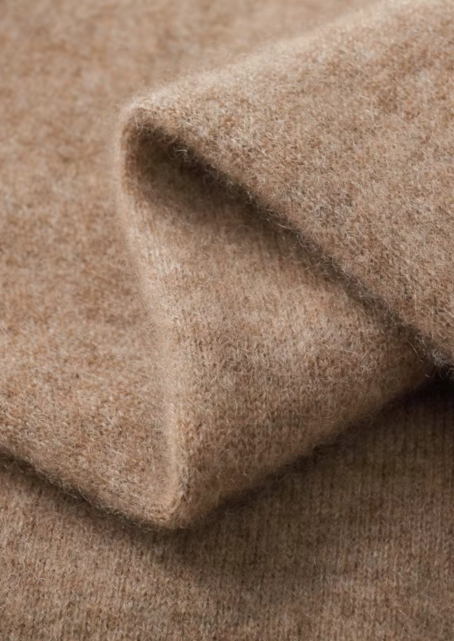 Veroux Mode | Men’s Pure Extra-Fine Merino Wool Classic Mockneck