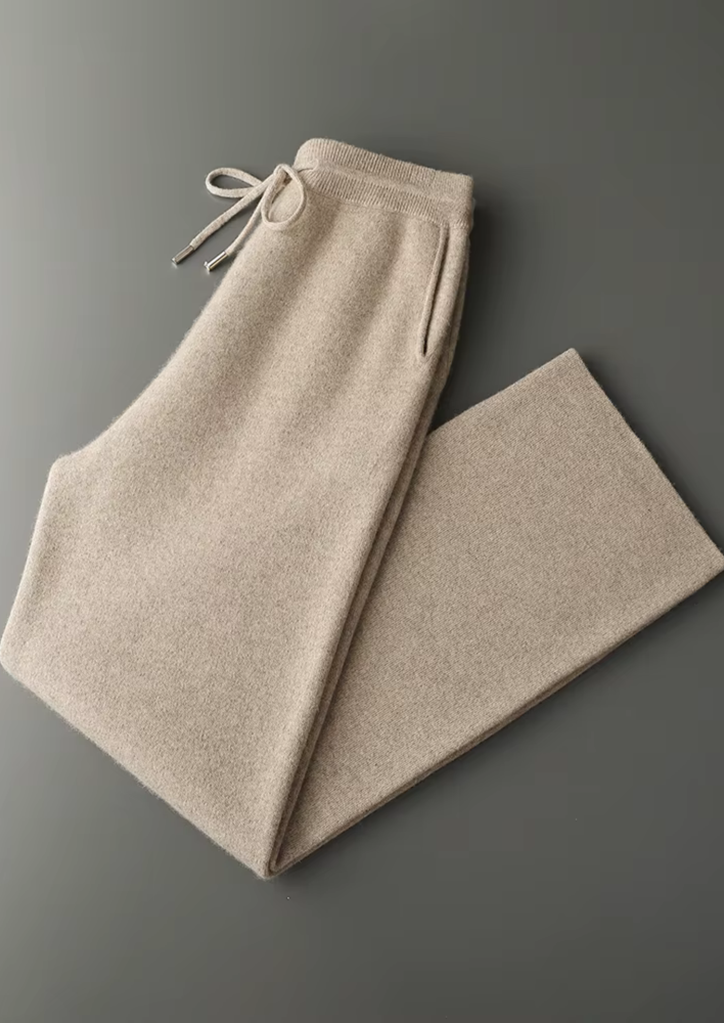 Veroux Mode | Men’s Premium Cashmere Relaxed Trousers