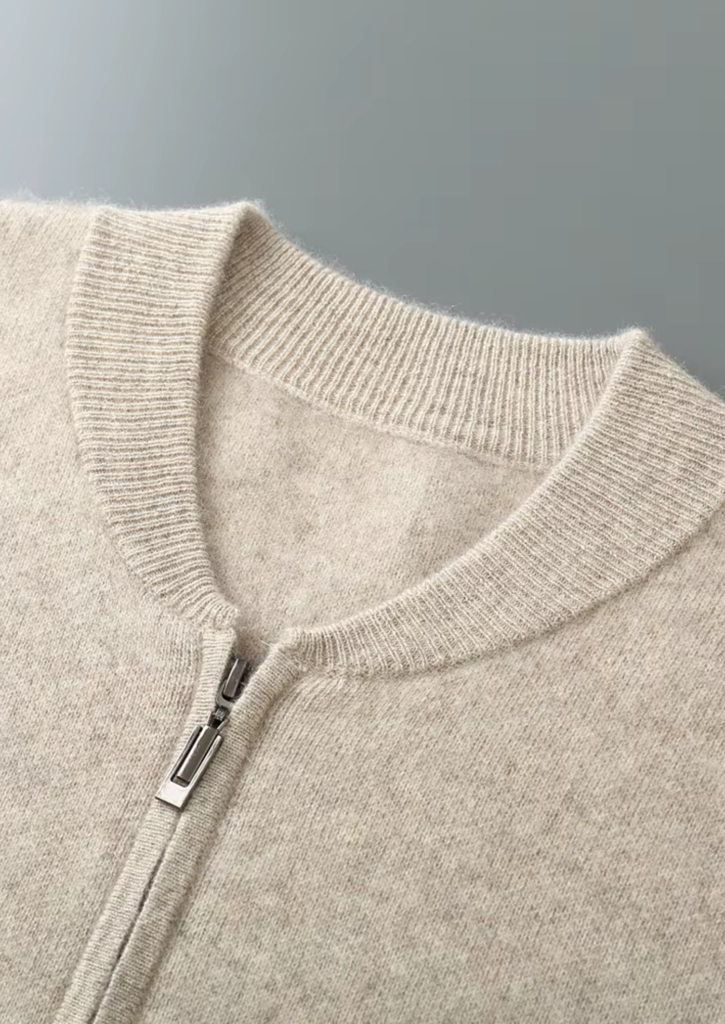 Veroux Mode | Men’s Pure Extra-Fine Merino Wool V-Neck Cardigan