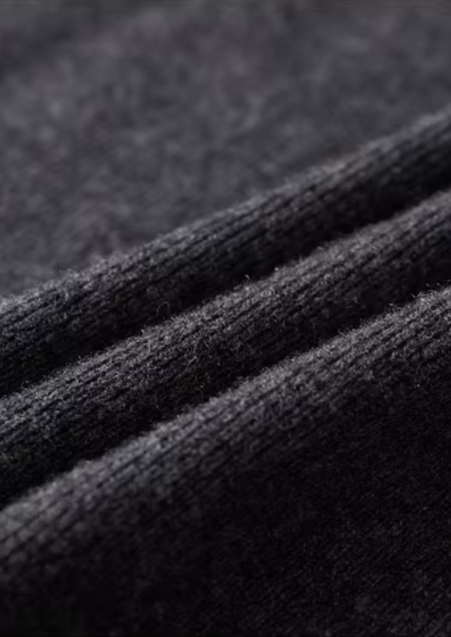 Veroux Mode | Men’s Pure Extra-Fine Merino Wool Ribbed Polo Cardigan