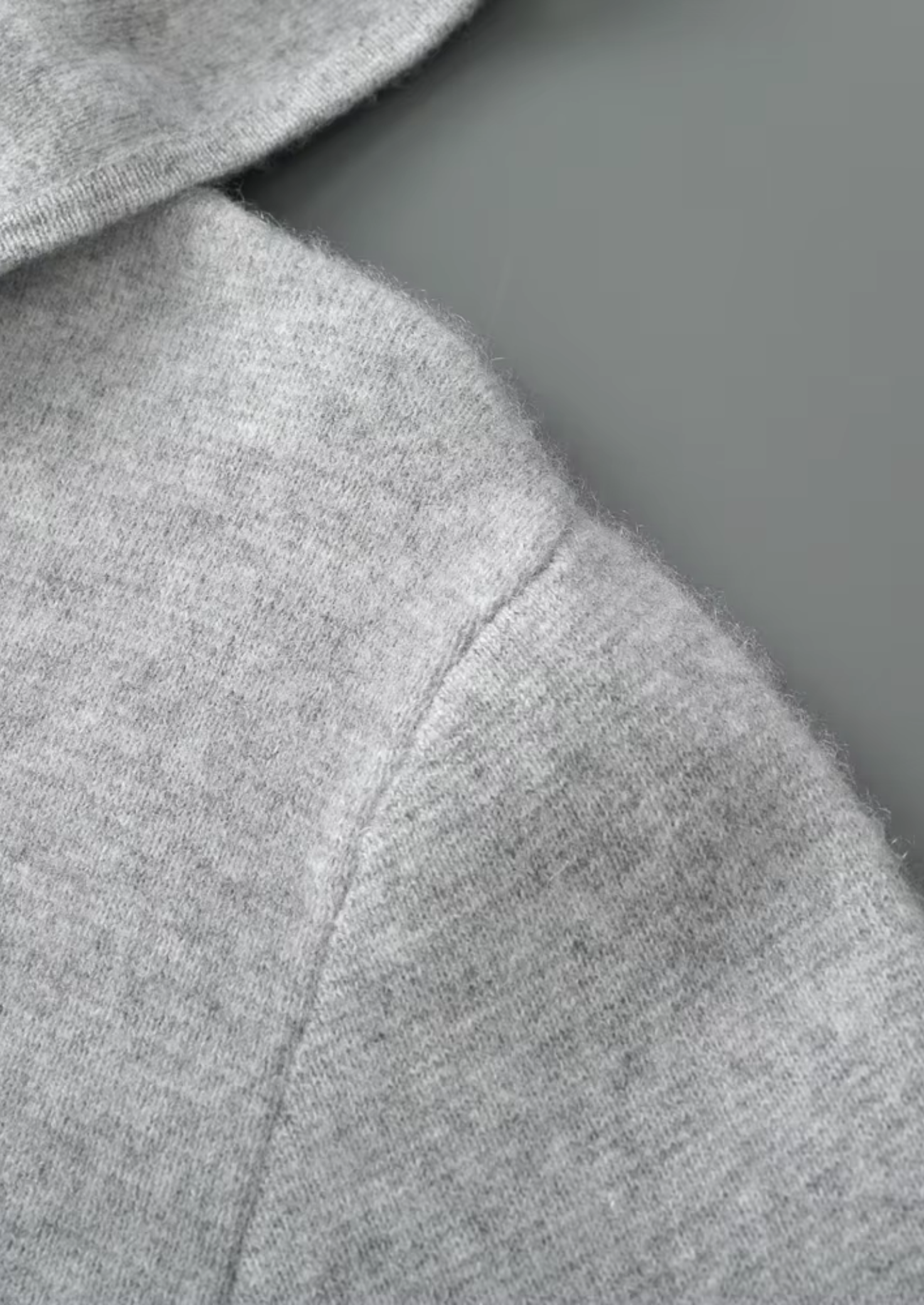 Veroux Mode | Men’s Pure Extra-Fine Merino Wool Zipper Hoodie