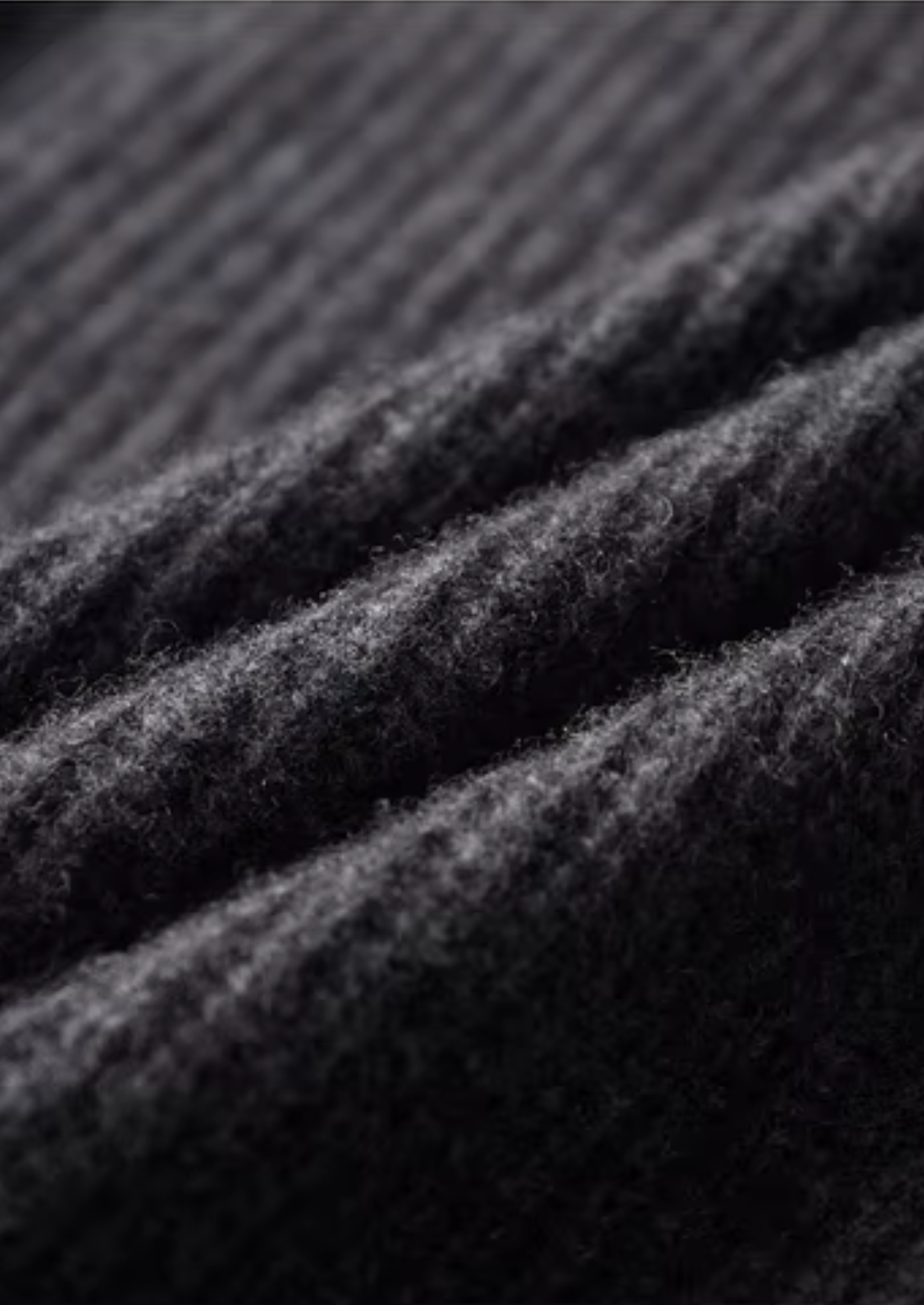 Veroux Mode | Men’s Pure Extra-Fine Merino Wool Funnel Neck Dual Zip Cardigan