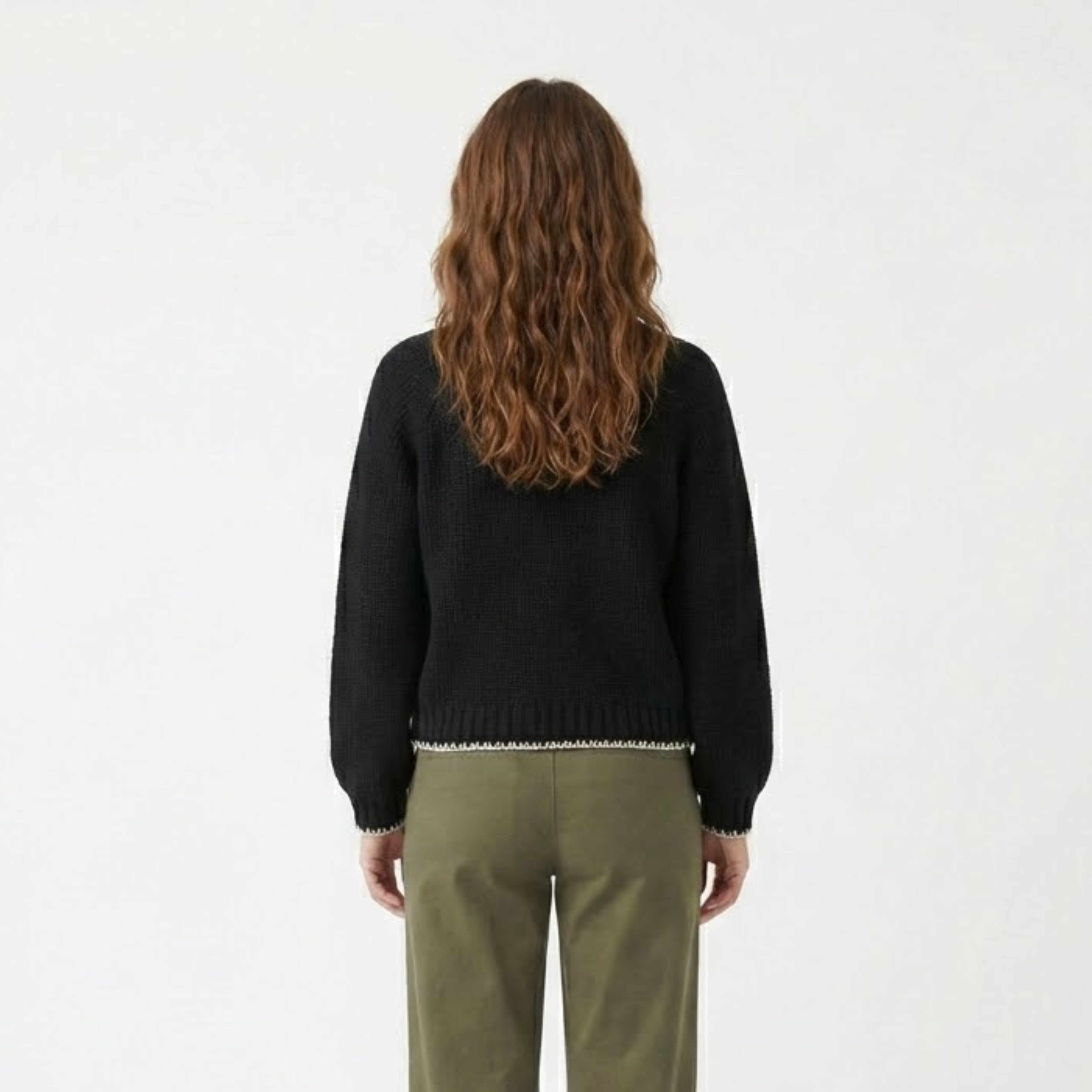 Women's Tie Front Cardigan Long Sleeve Knit V-Neck Bow Sweater Loose Fit Outerwear