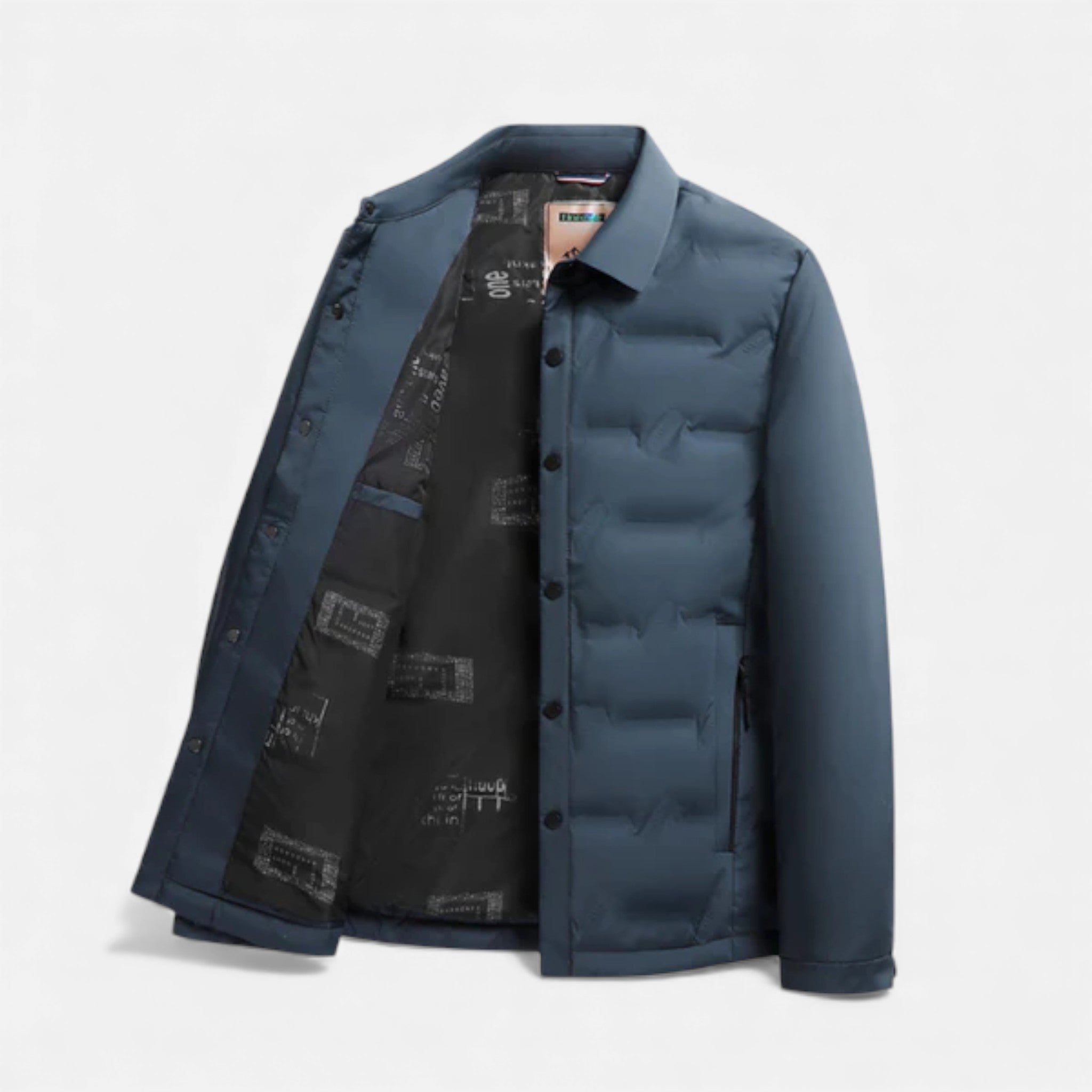 Veroux Mode | Men’s Quilted Puffer Jacket – Lucian Edition