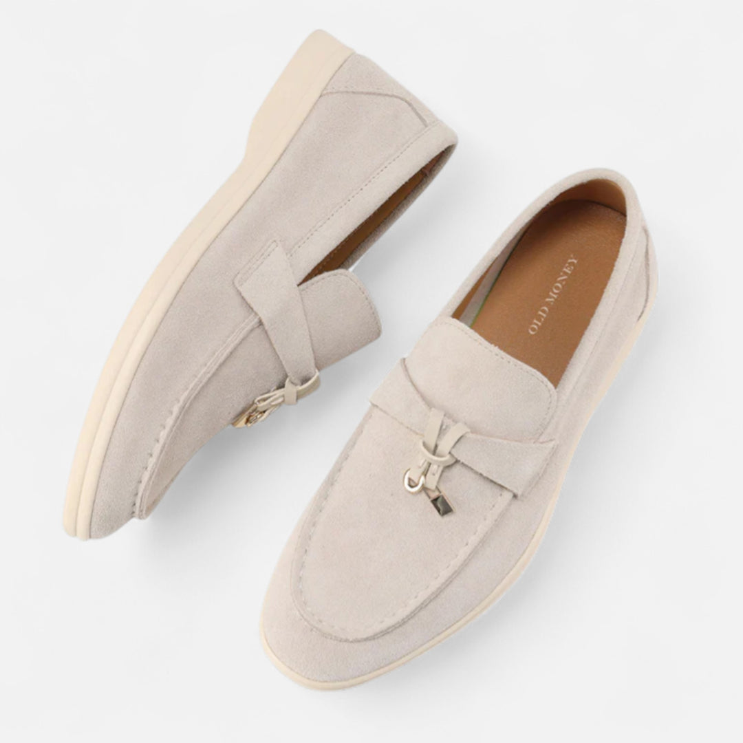 Veroux Mode | Women’s Suede Loafers – Old Money Grace, Timeless Quiet Luxury