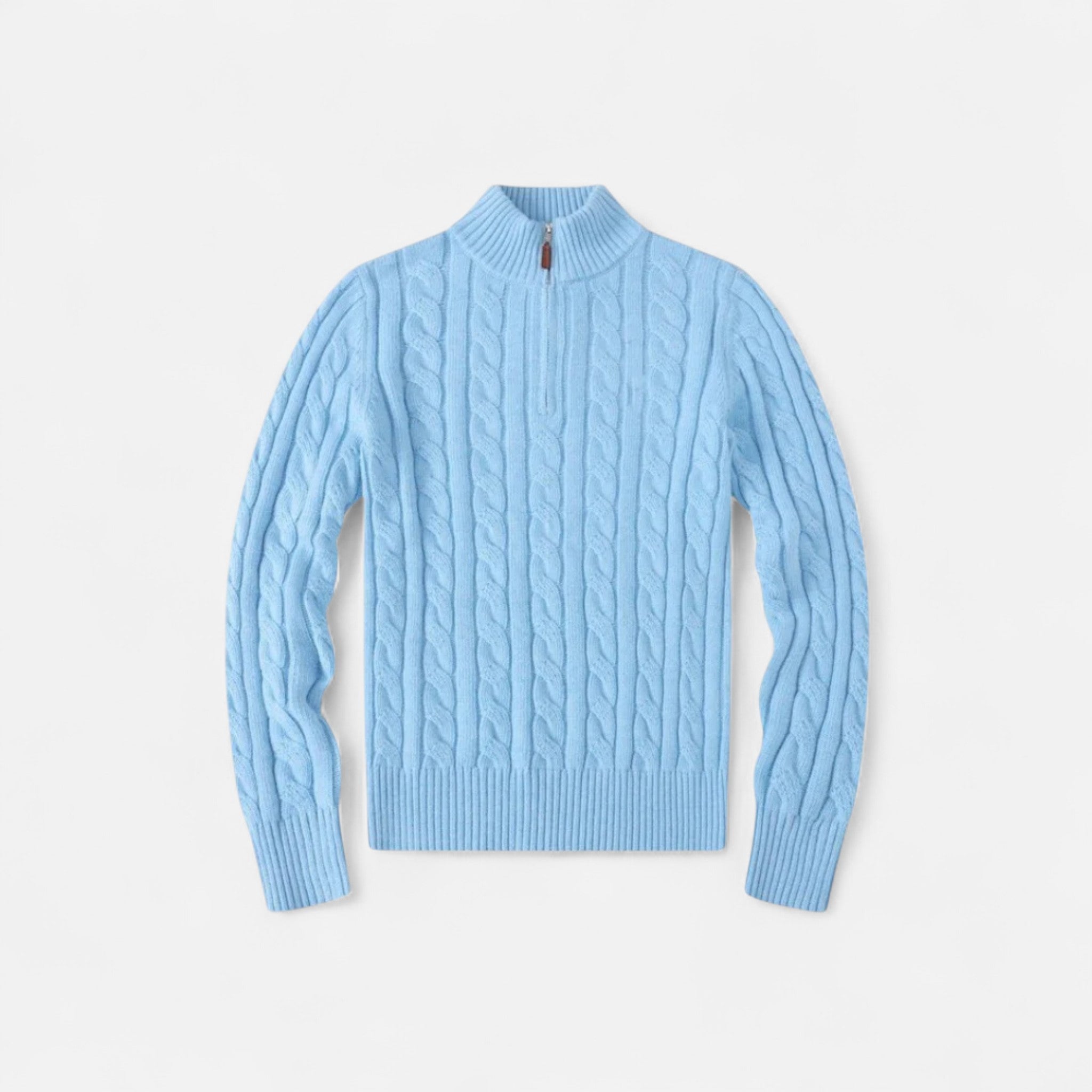 Veroux Mode | Women’s Half Zip Sweater – Verbier Alpine Elegance
