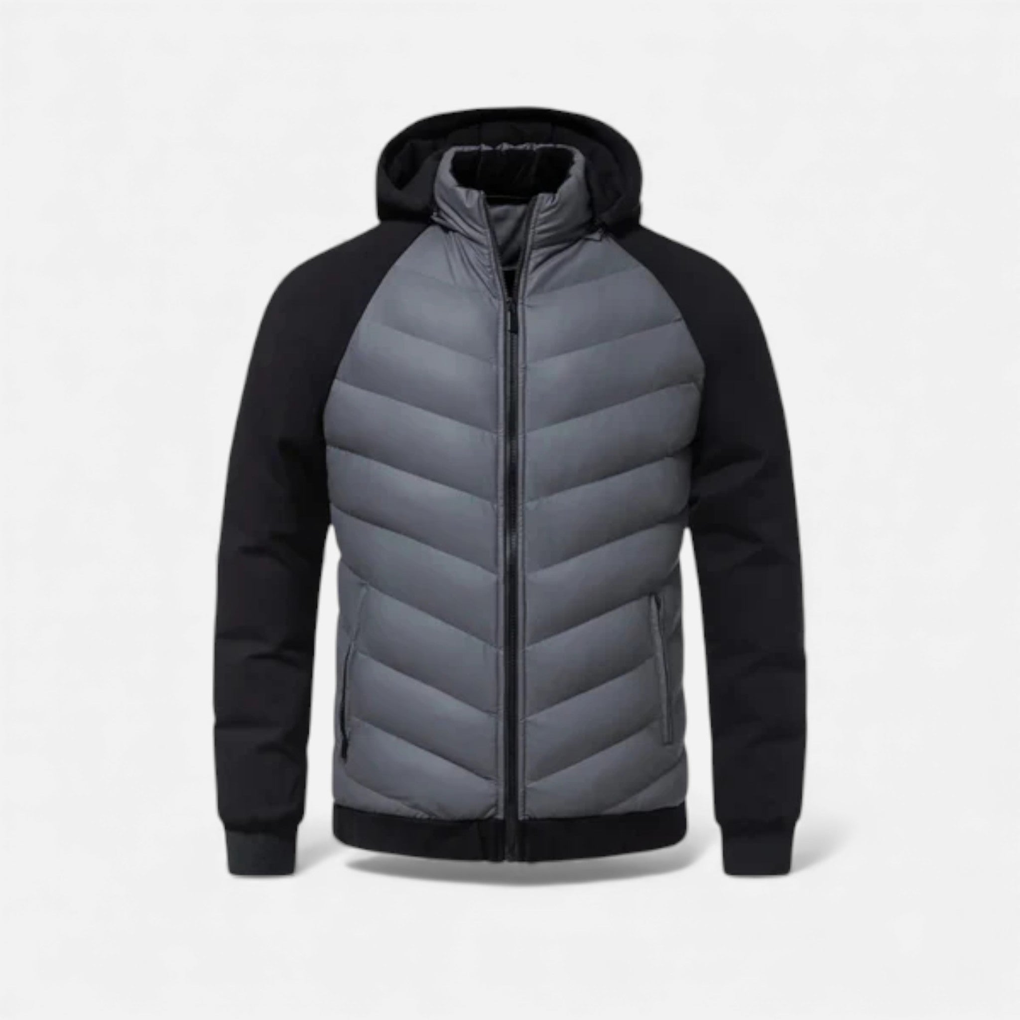 Veroux Mode | Men’s Hooded Puffer Jacket – Harry Edition