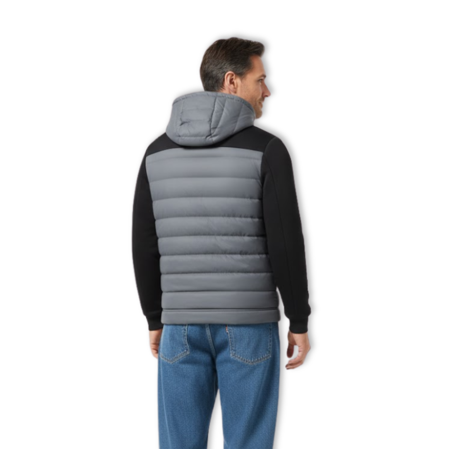 Men Lightweight Cotton Parkas Hooded Casual Versatile Short Jacket