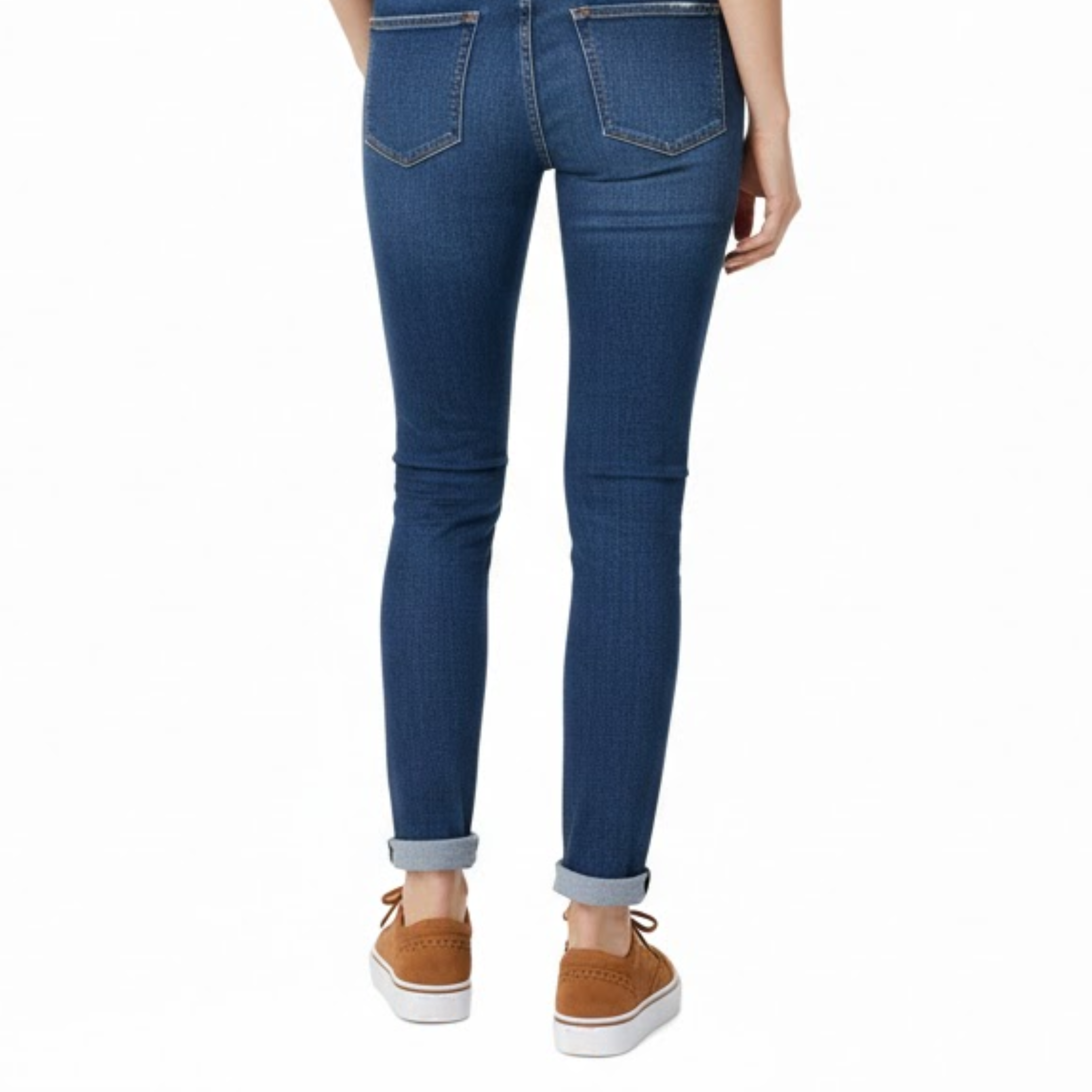 Women's Casual Lace Up Loafers Round Toe Flat Shoes with Durable PVC Sole