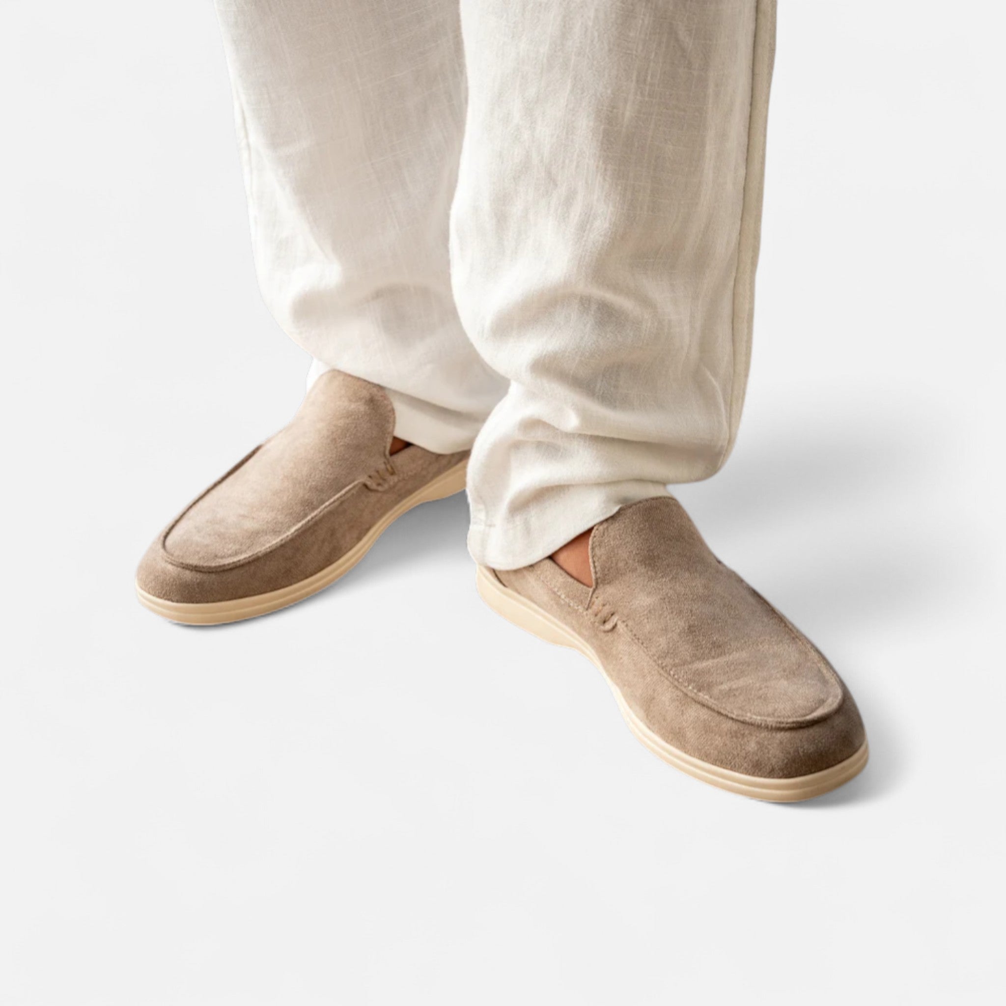 Veroux Mode | Men’s Suede Loafers – Old Money Elegance, Timeless Footwear Sophistication