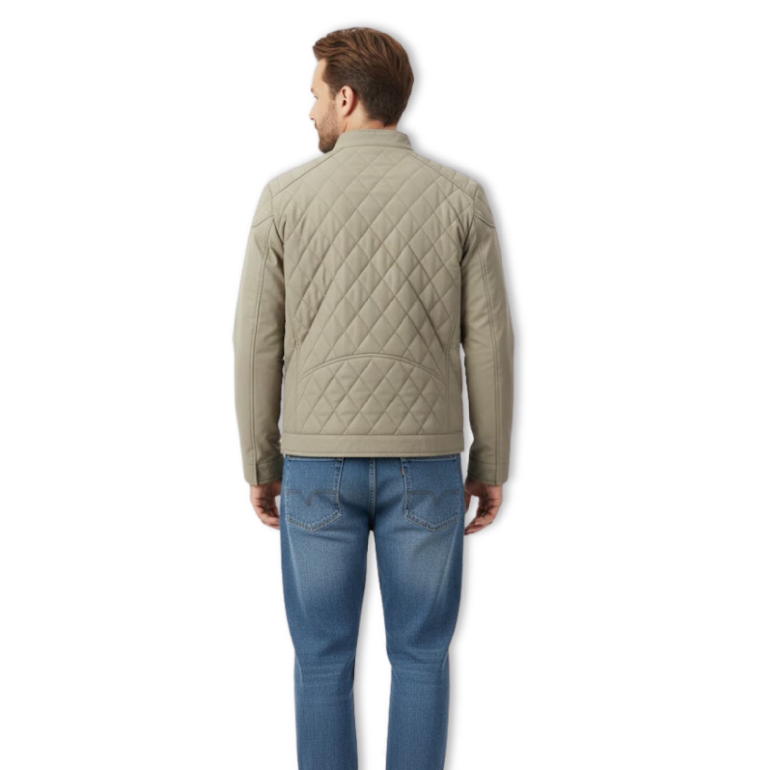 Men's Retro Slim Fit Cotton-Padded Bomber