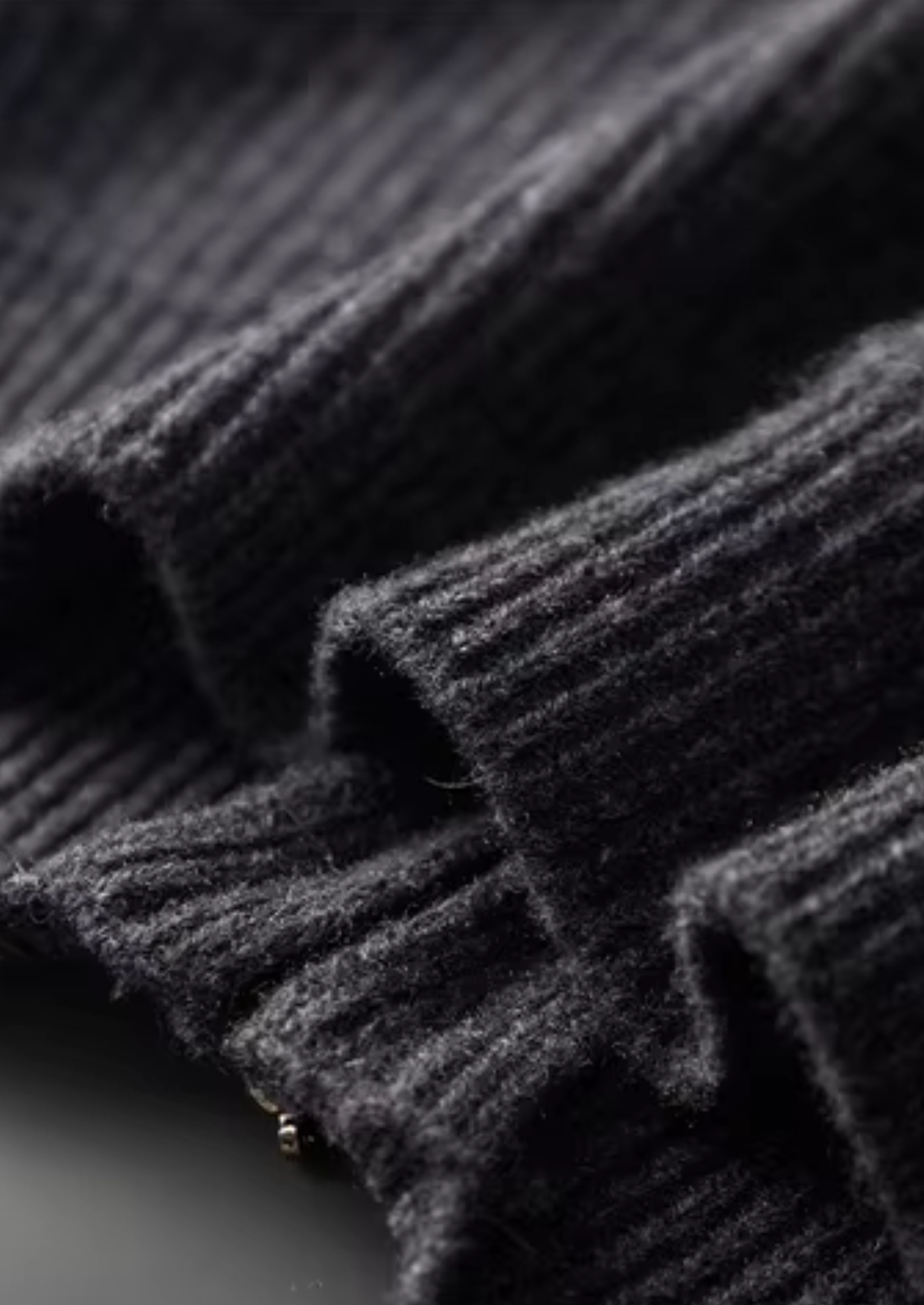 Veroux Mode | Men’s Pure Extra-Fine Merino Wool Funnel Neck Dual Zip Cardigan