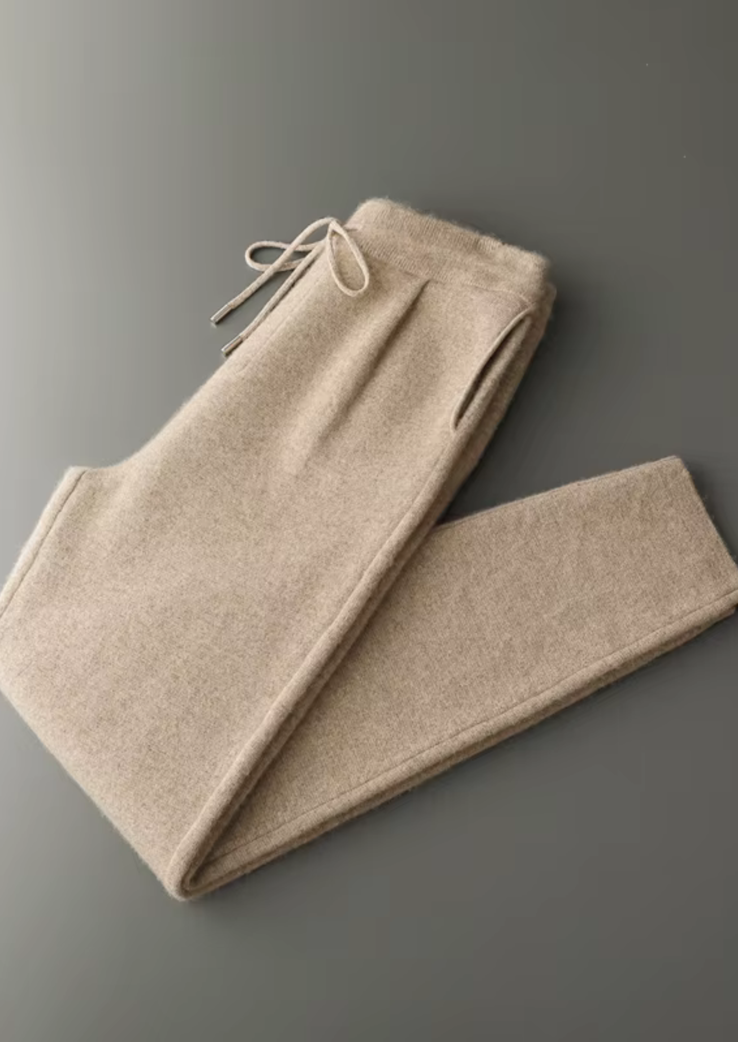 Veroux Mode | Men’s Premium Cashmere Pleated Trousers