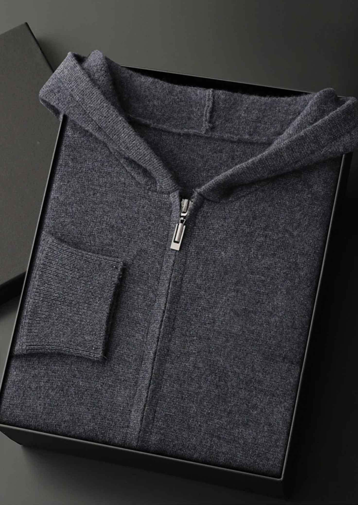 Veroux Mode | Men’s Premium Cashmere Zipper Hoodie