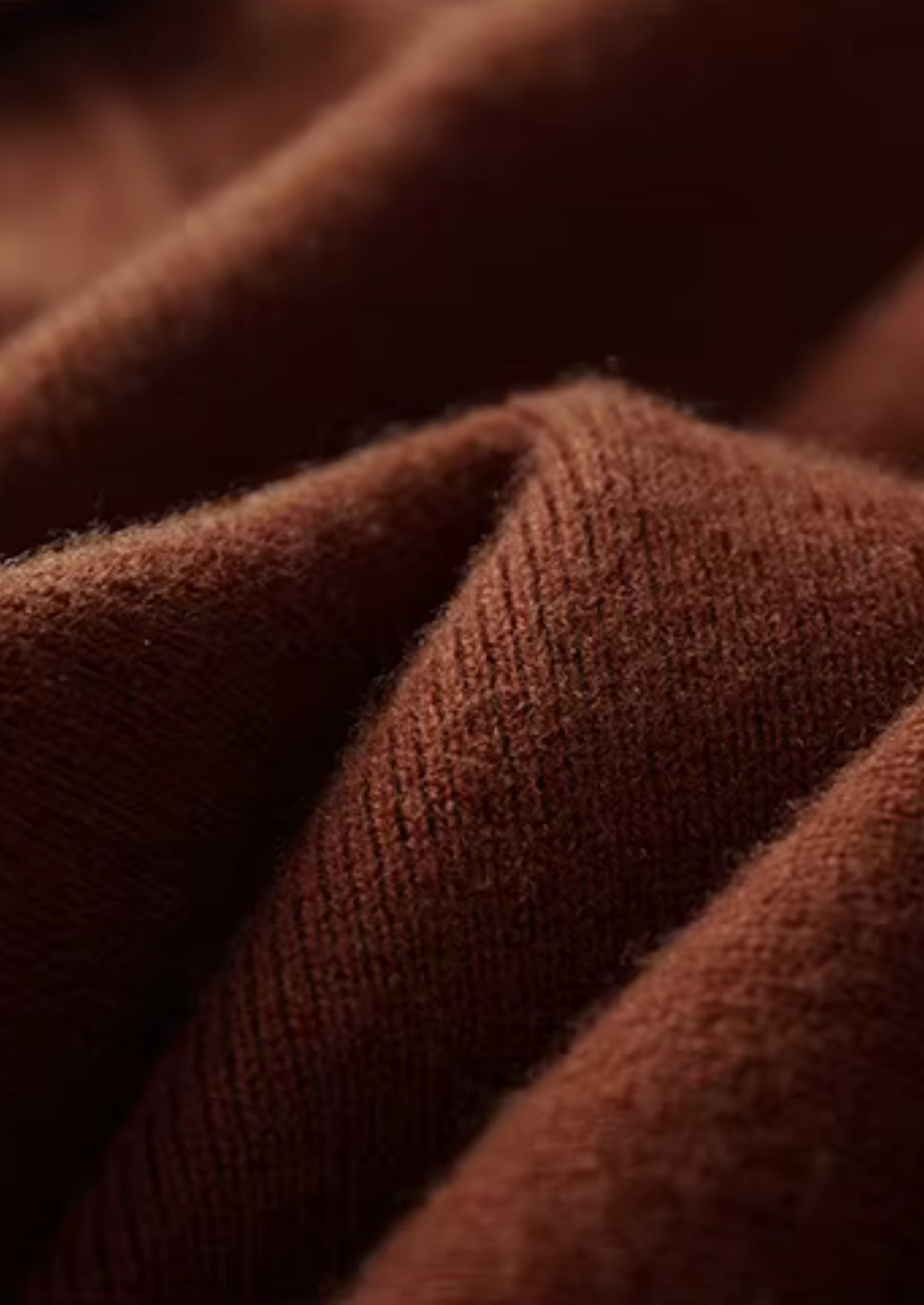 Veroux Mode | Men’s Pure Extra-Fine Merino Wool Ribbed Buttonless Polo