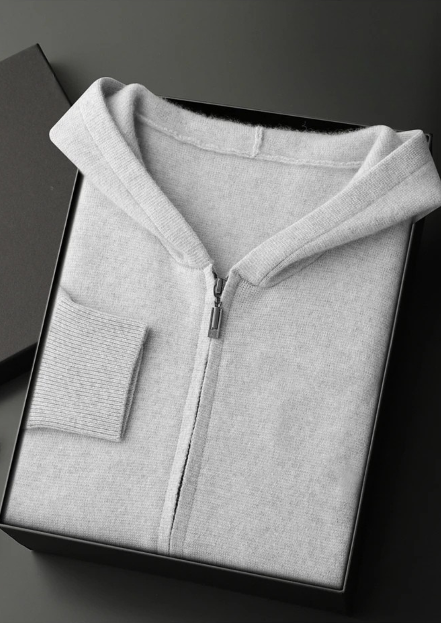 Veroux Mode | Men’s Premium Cashmere Zipper Hoodie