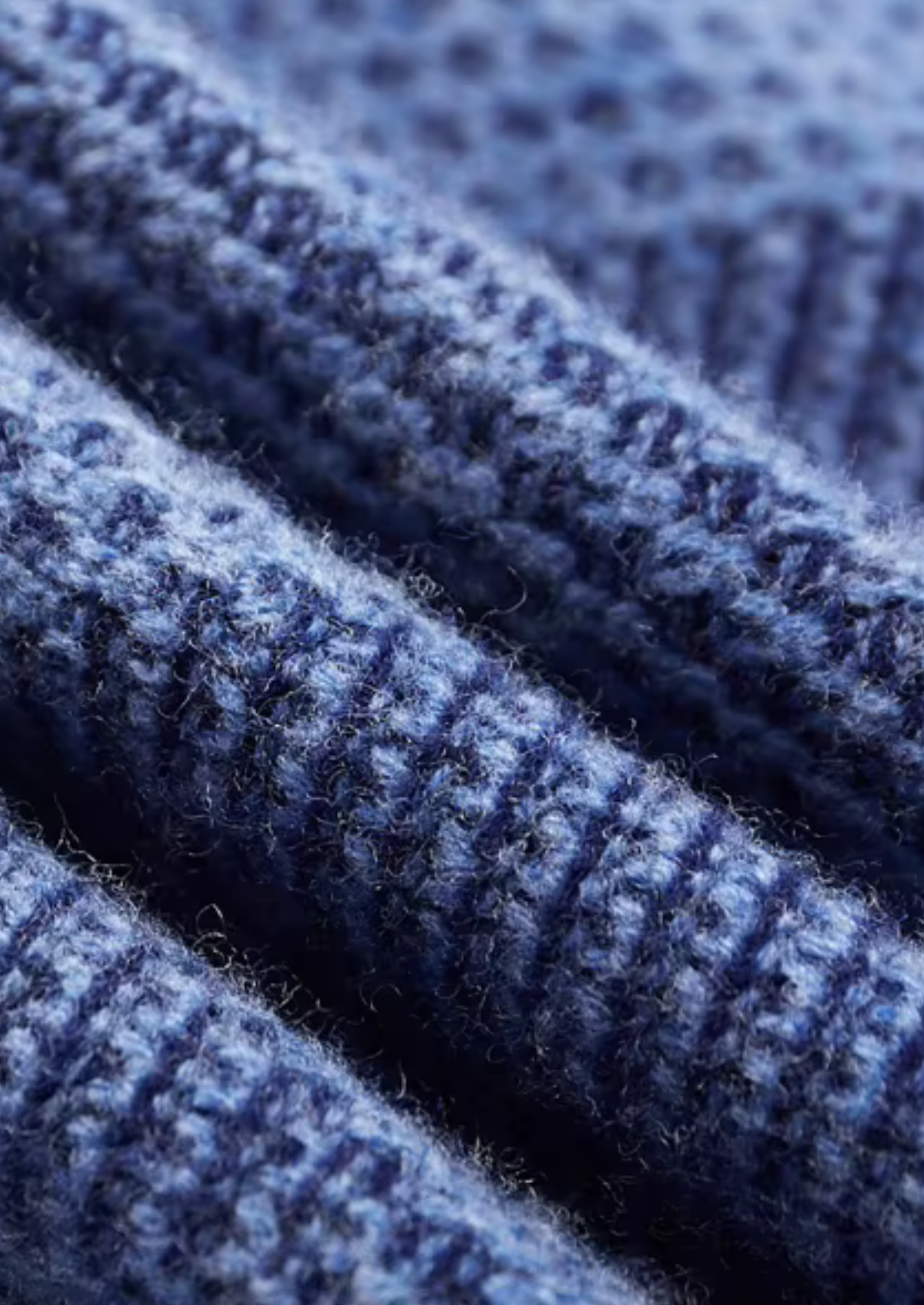 Veroux Mode | Men’s Pure Extra-Fine Merino Wool Two Tone Patterned Mockneck