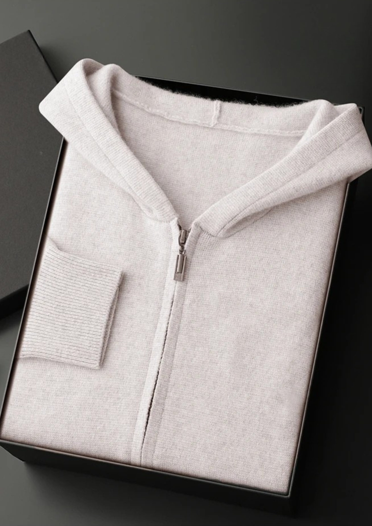 Veroux Mode | Men’s Premium Cashmere Zipper Hoodie