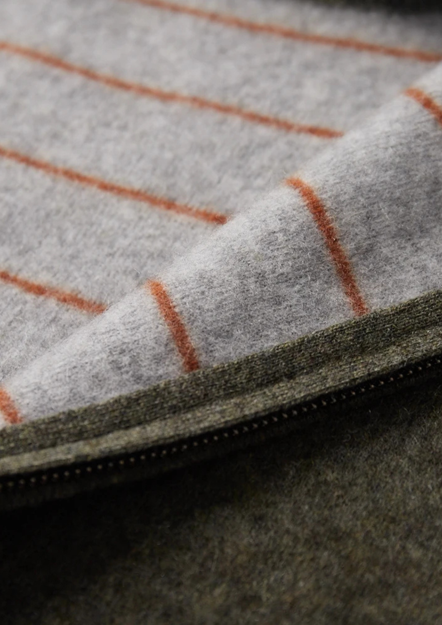 Veroux Mode | Men’s Premium Cashmere Two-Tone Zip Cardigan