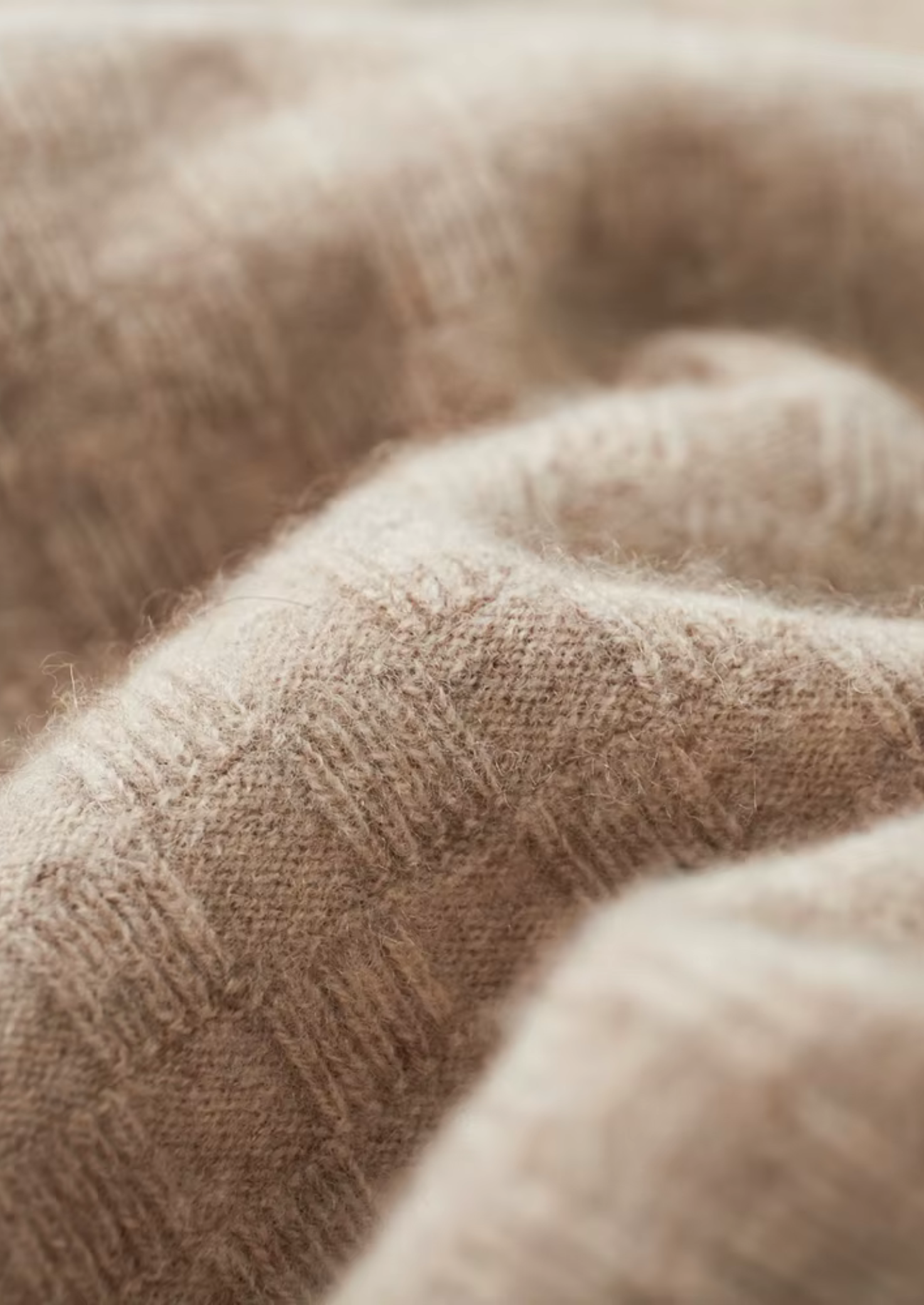 Veroux Mode | Men’s Pure Extra-Fine Merino Wool Textured Crewneck