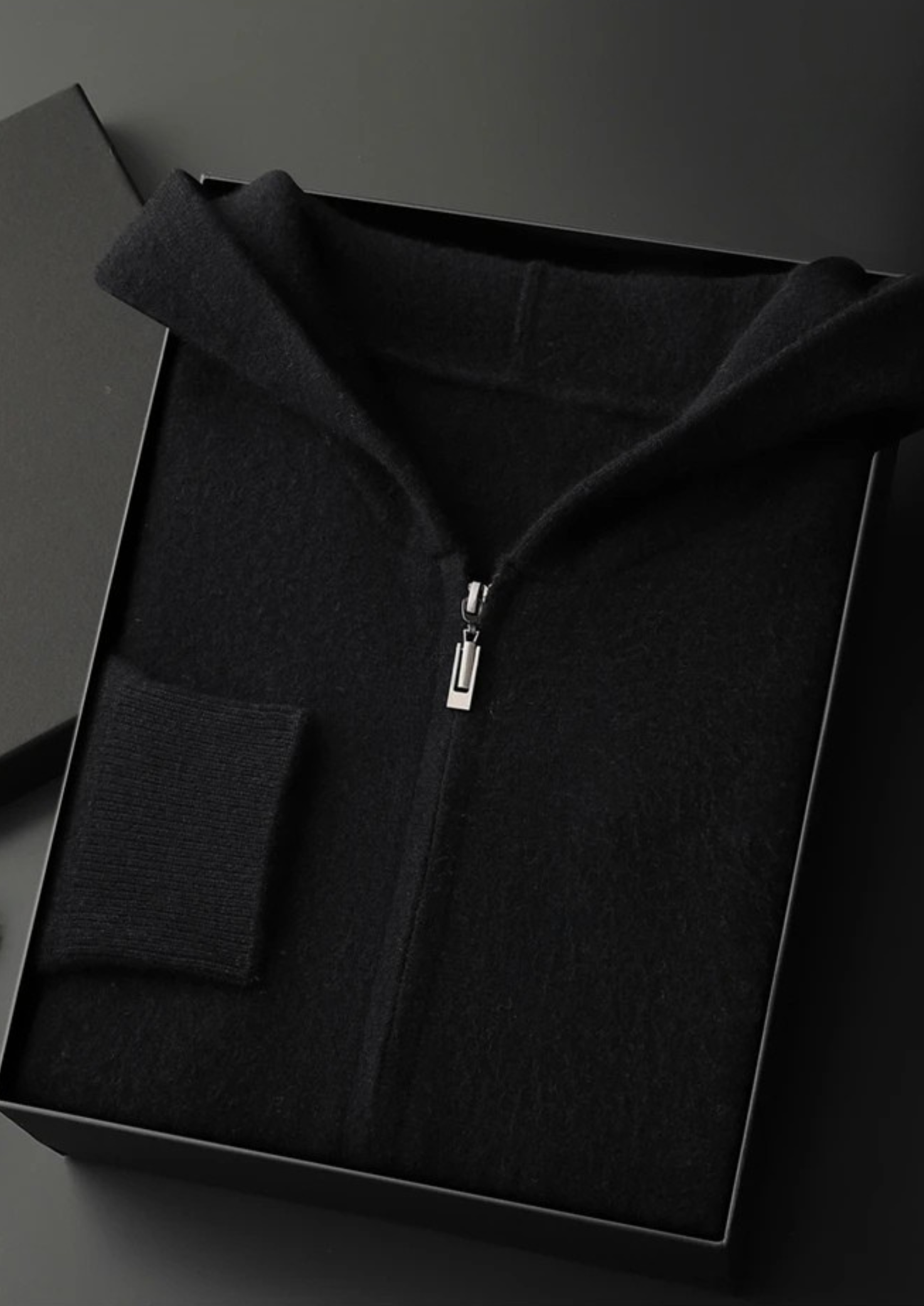 Veroux Mode | Men’s Premium Cashmere Zipper Hoodie