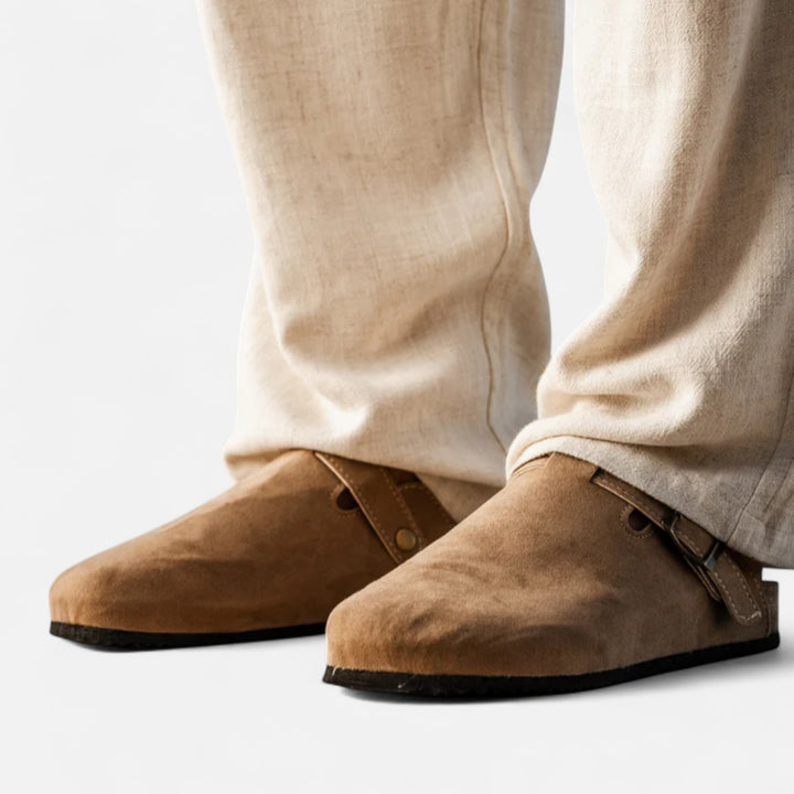 Veroux Mode | Men’s Suede Clogs – Contemporary Ease, Heritage Craftsmanship