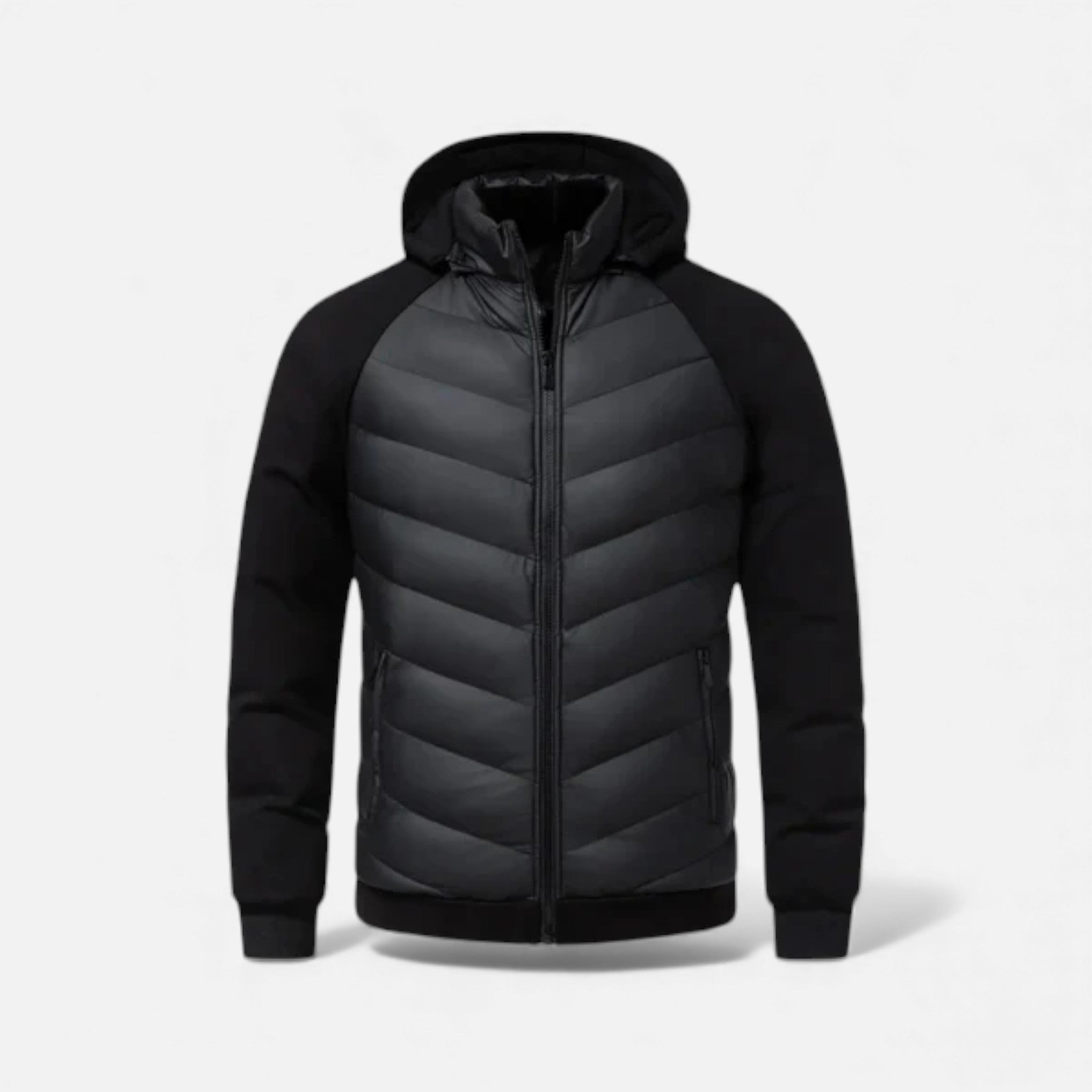 Veroux Mode | Men’s Hooded Puffer Jacket – Harry Edition
