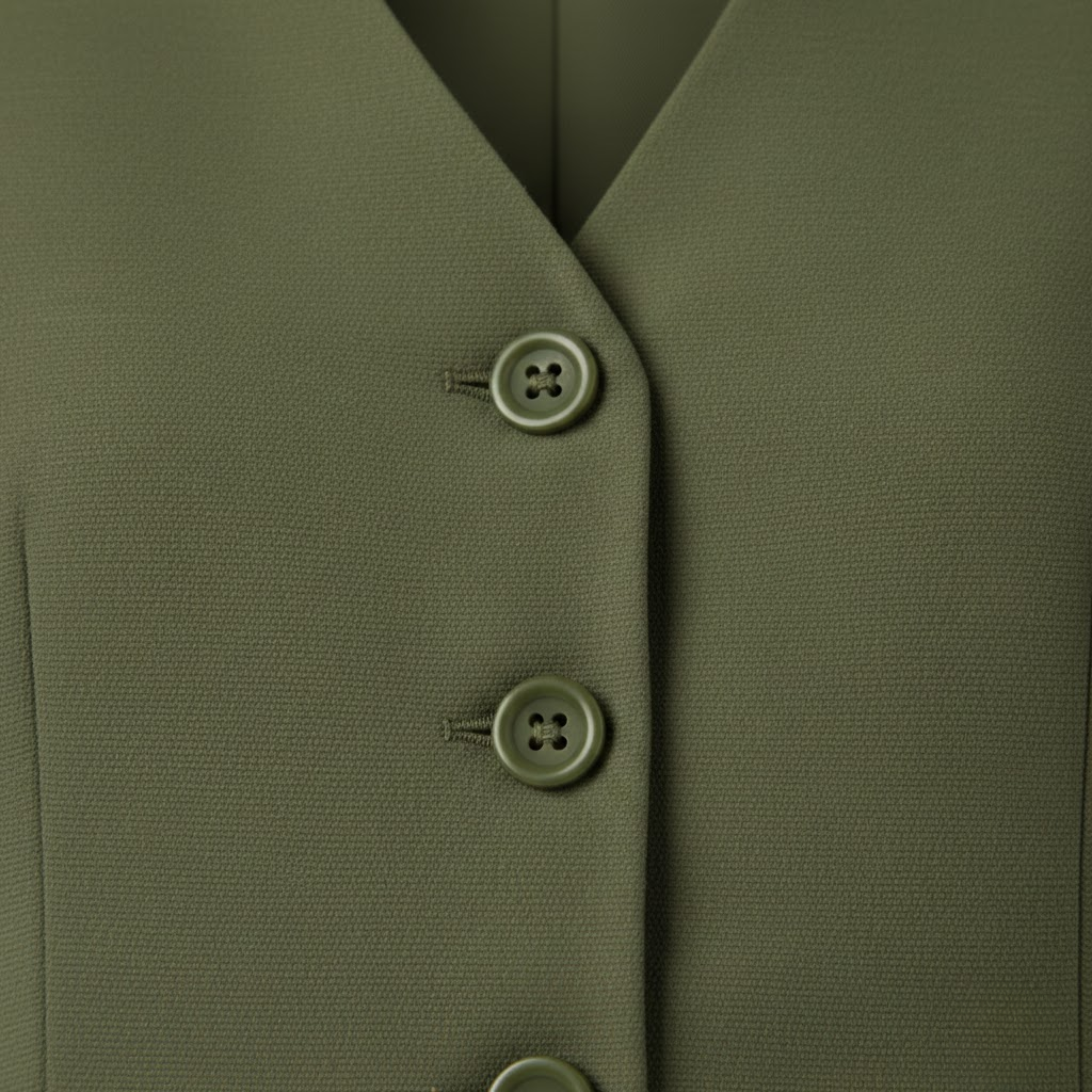 Women's Sleeveless V-Neck Waistcoat and High Waist Wide Leg Trouser Two Piece Set