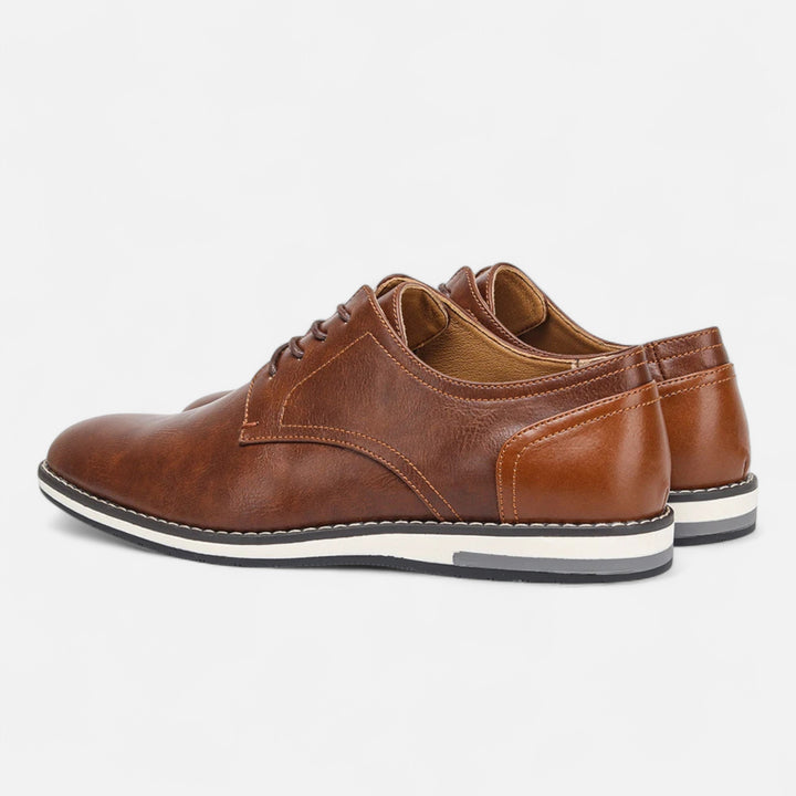 Veroux Mode | Men’s Luxe Ankle Leather Boots