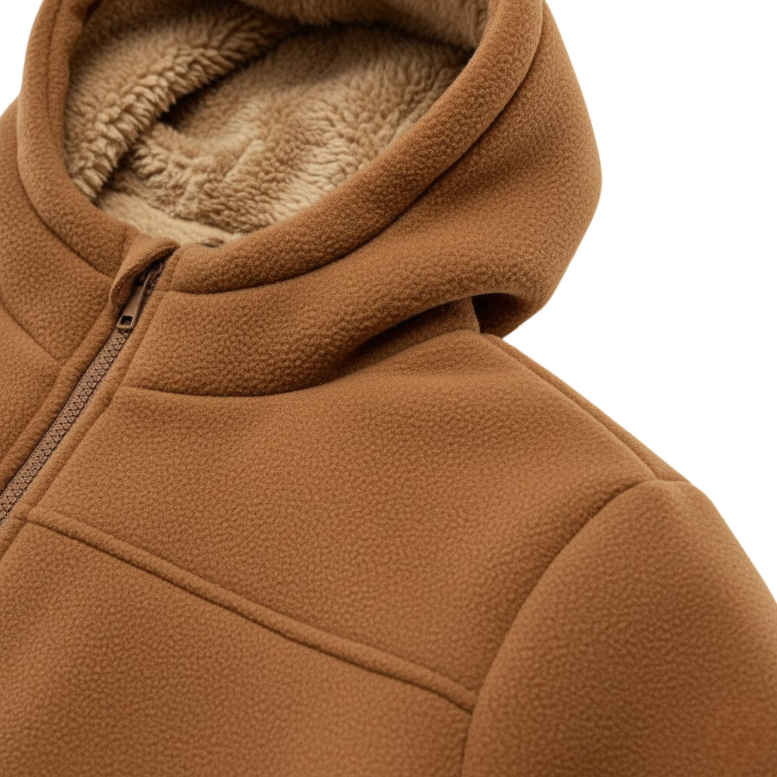 Men's Fleece Lined Thick Outdoor Sports Sweatshirt Hoodie