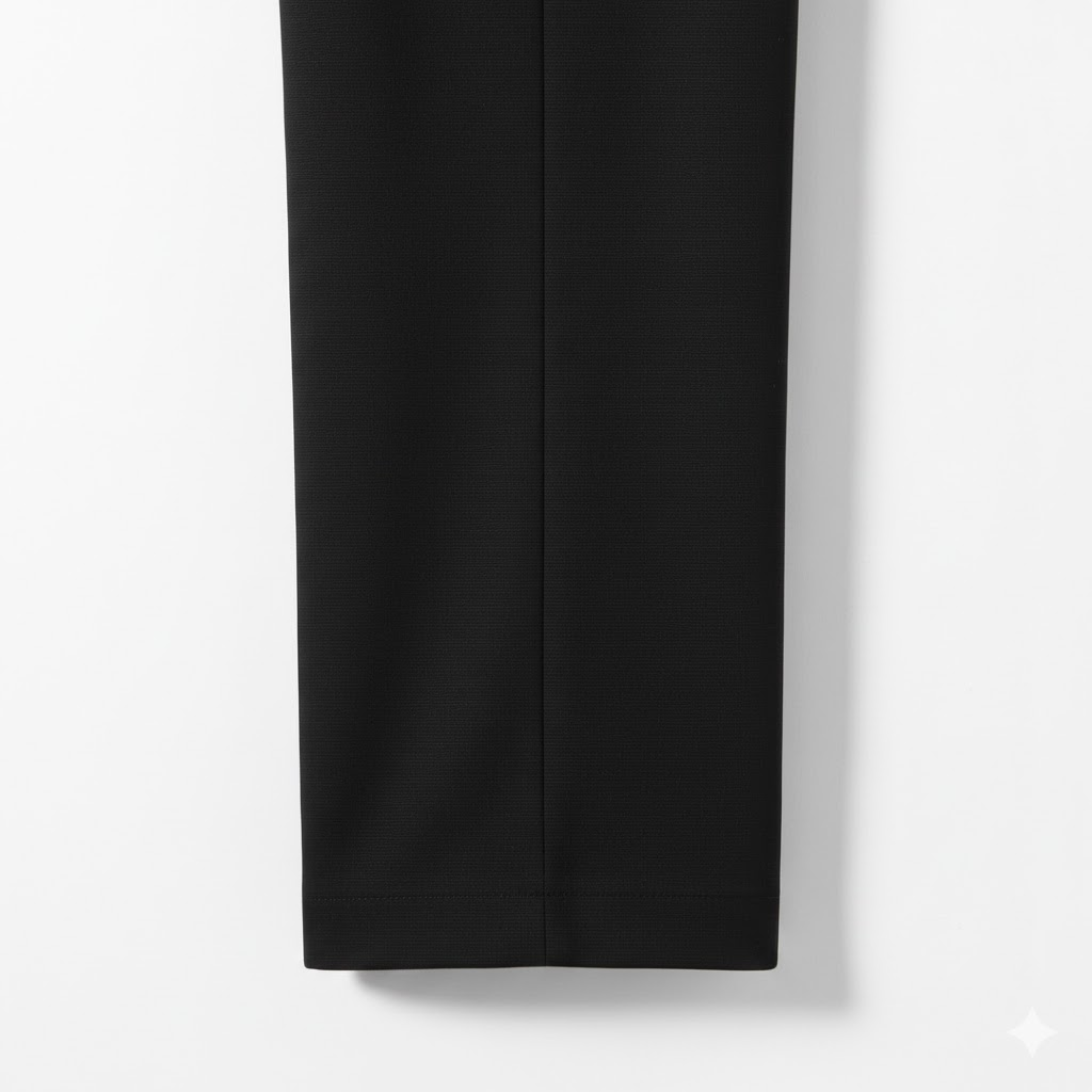 Men's Silk Ice Casual Pants Loose Drapey Straight Leg Solid Color Trousers