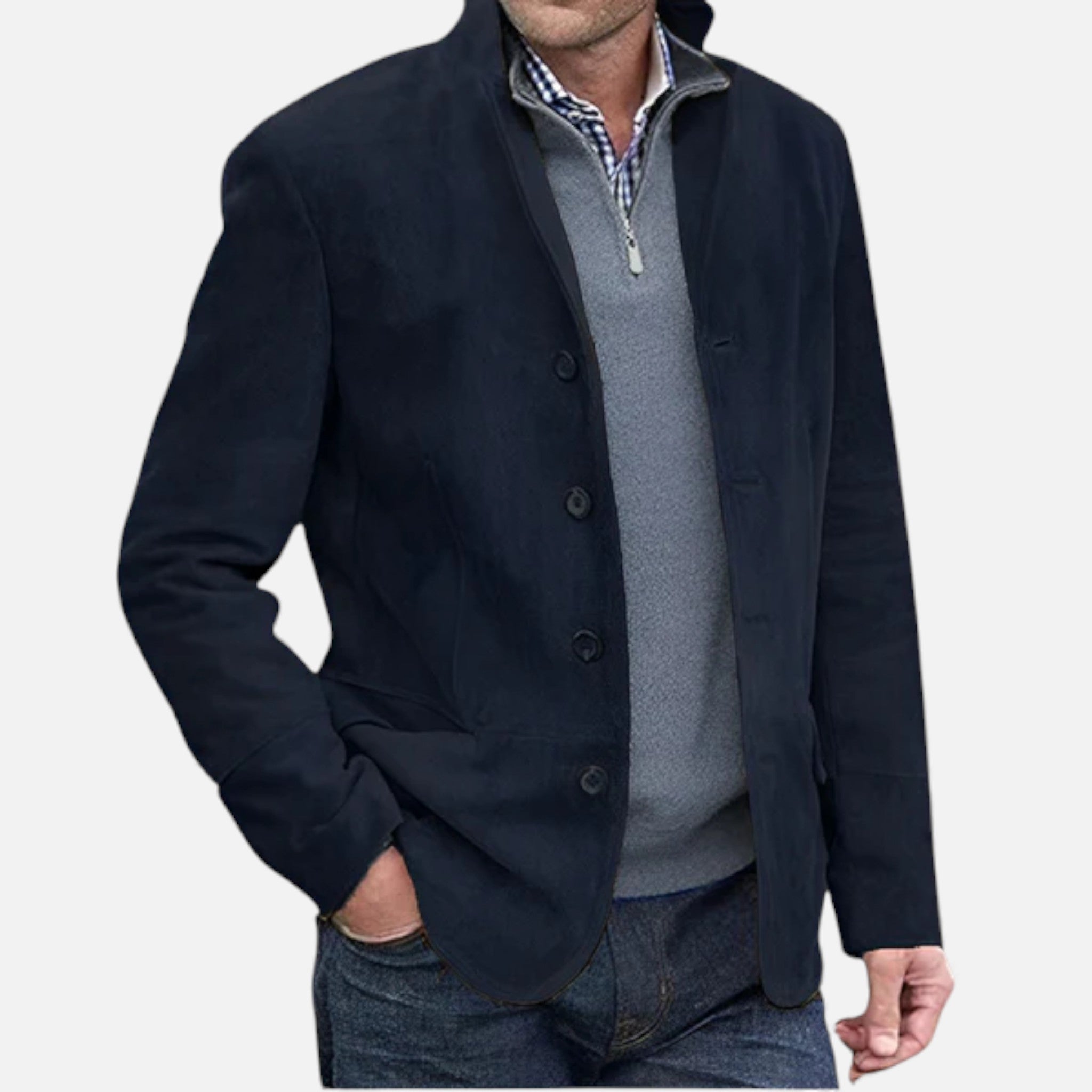 Veroux Mode | Men’s Smart Tweed Jacket – Owen Edition