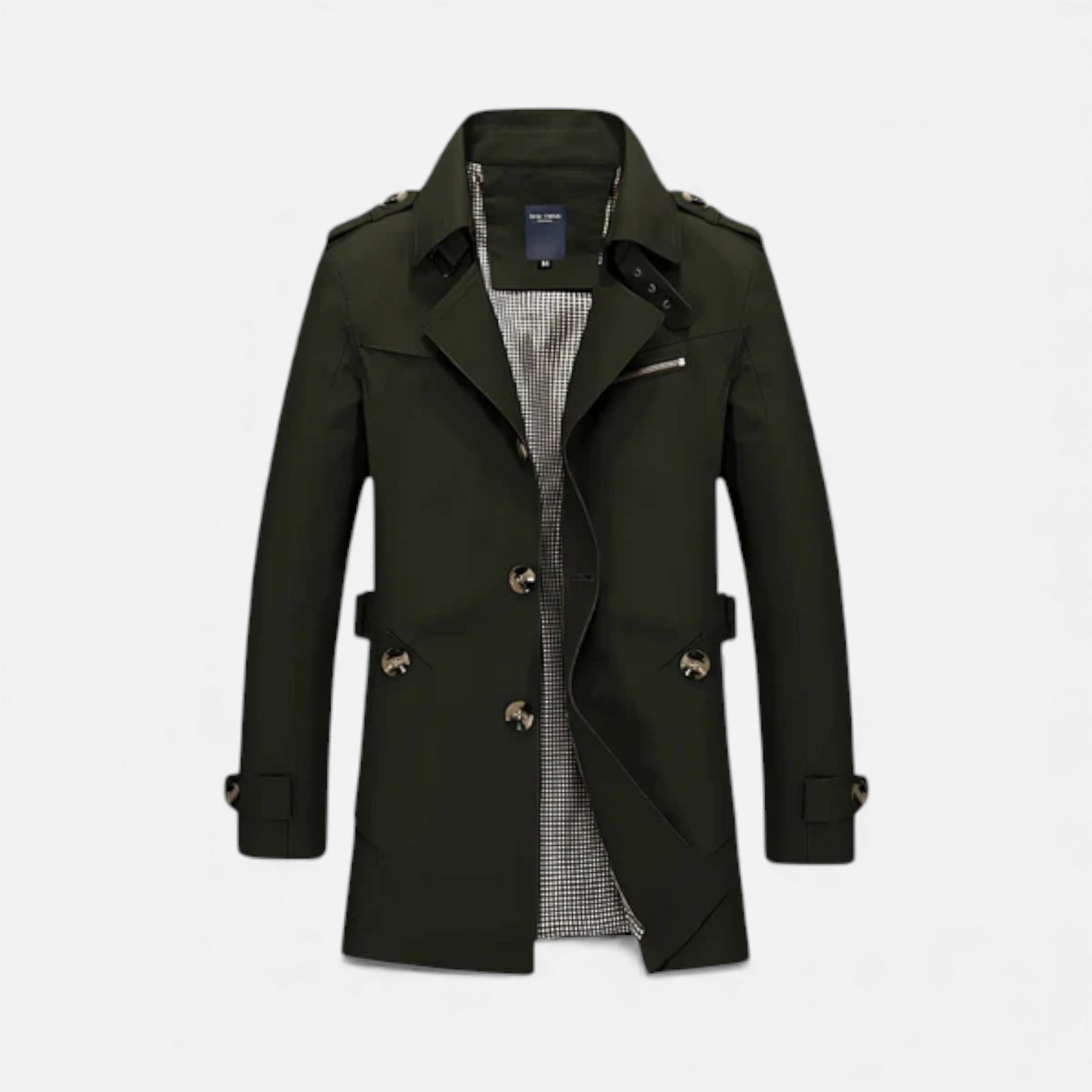 Veroux Mode | Men’s Trench Coat – Jasper Edition