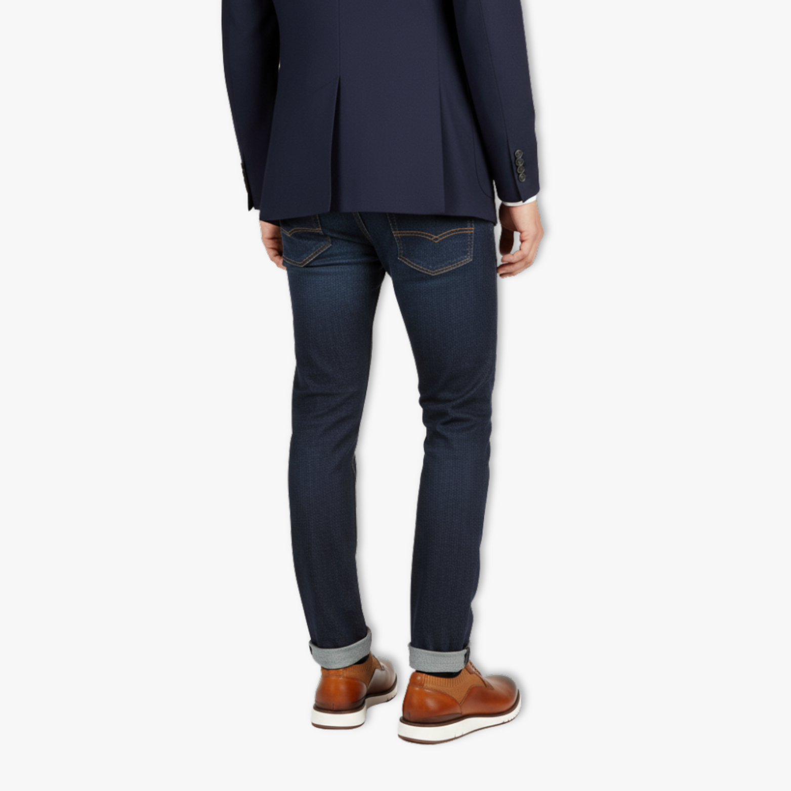 Men's Carved Brogue Leather Dress Shoes