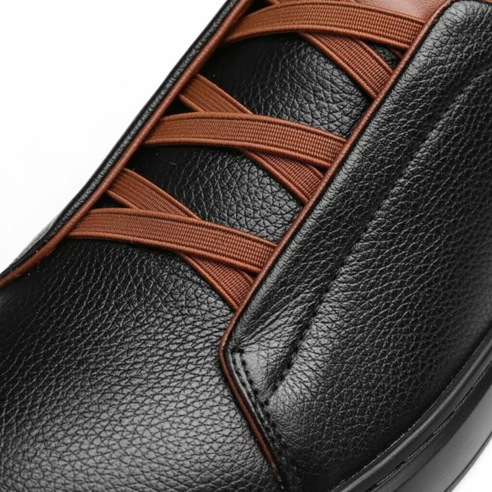 Men's Comfortable Leather Slip-On Sneaker
