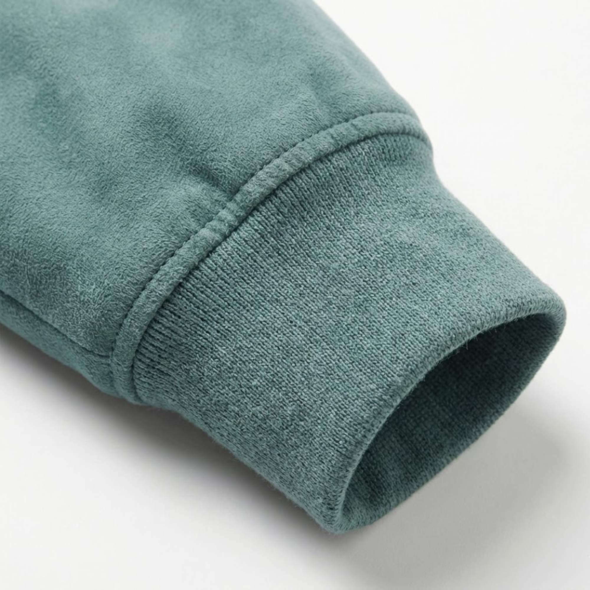 Men's Suede Bomber Jacket with Stand Collar and Full Zipper Closure