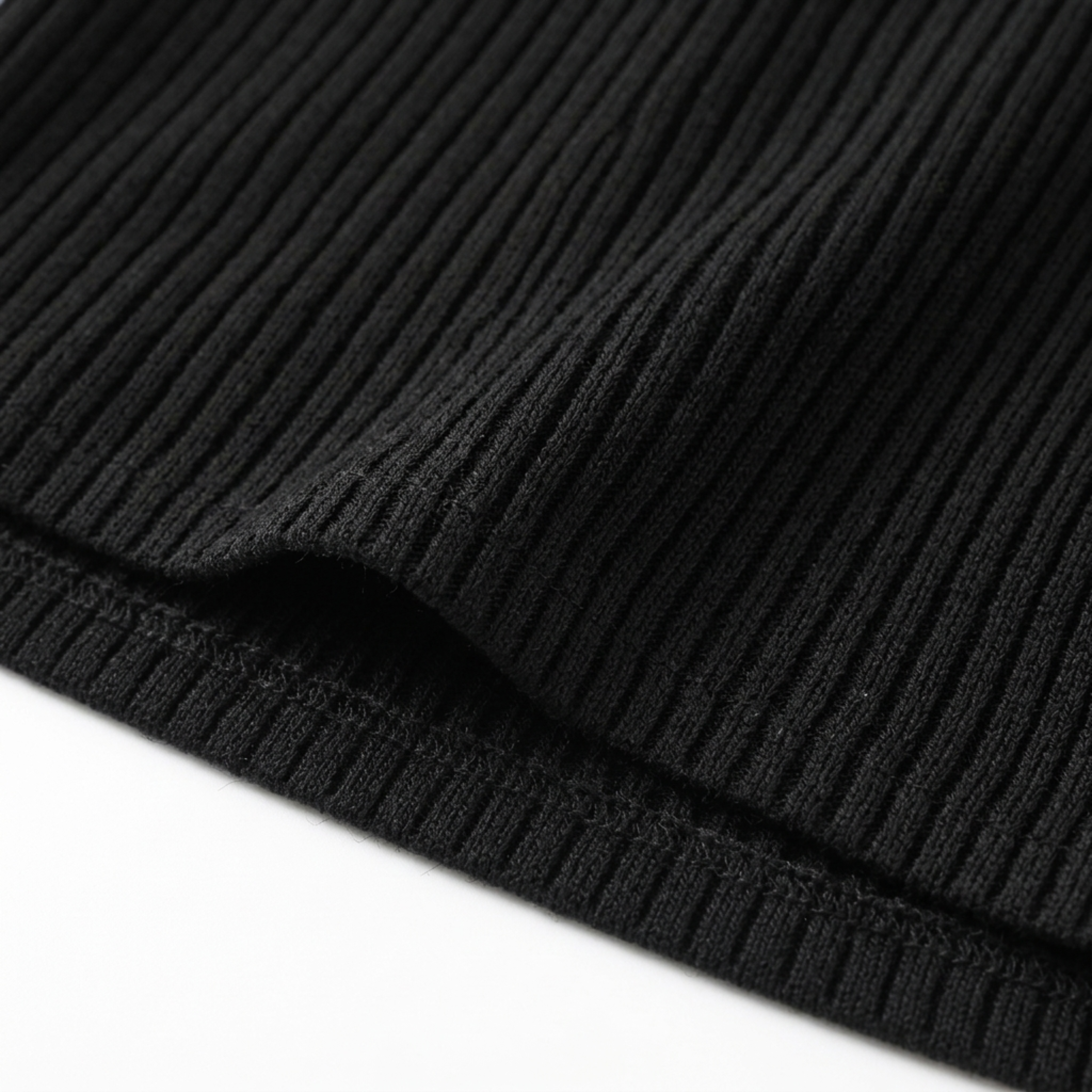 Ribbed crop top for women featuring cross-front halter and keyhole detail