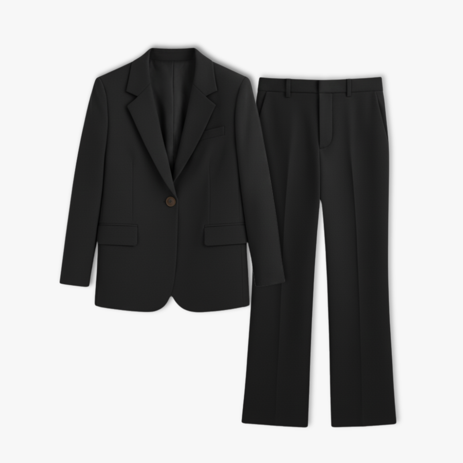 Women's Long-sleeved Solid Color Commuter Blazer
