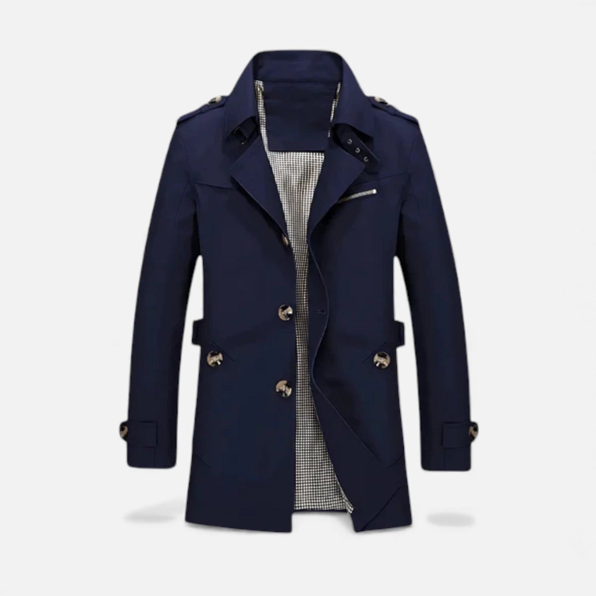 Veroux Mode | Men’s Trench Coat – Jasper Edition