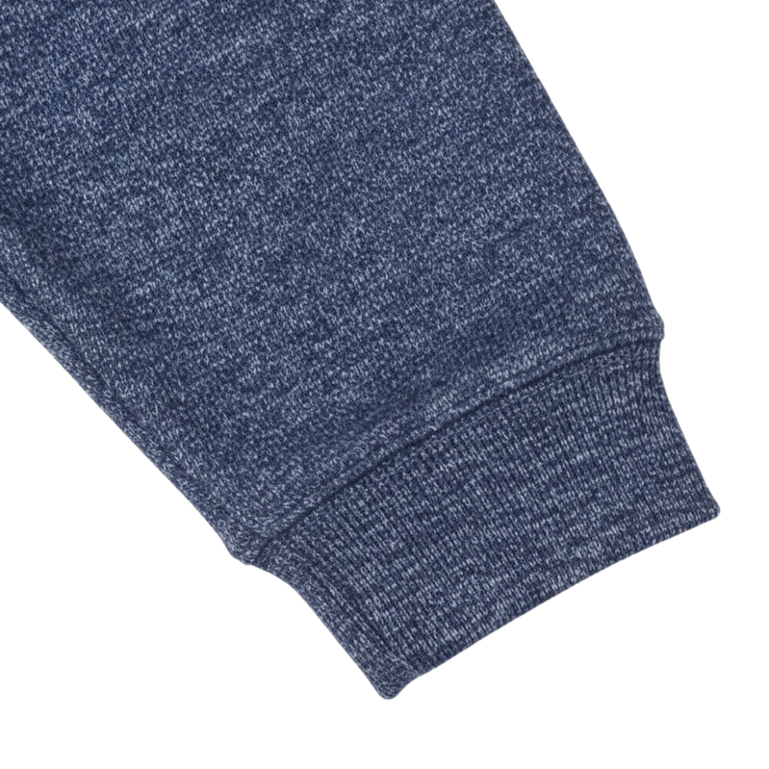 Men's Quarter Button Stand Collar Pullover Patchwork Long Sleeve Leisure Sweatshirt