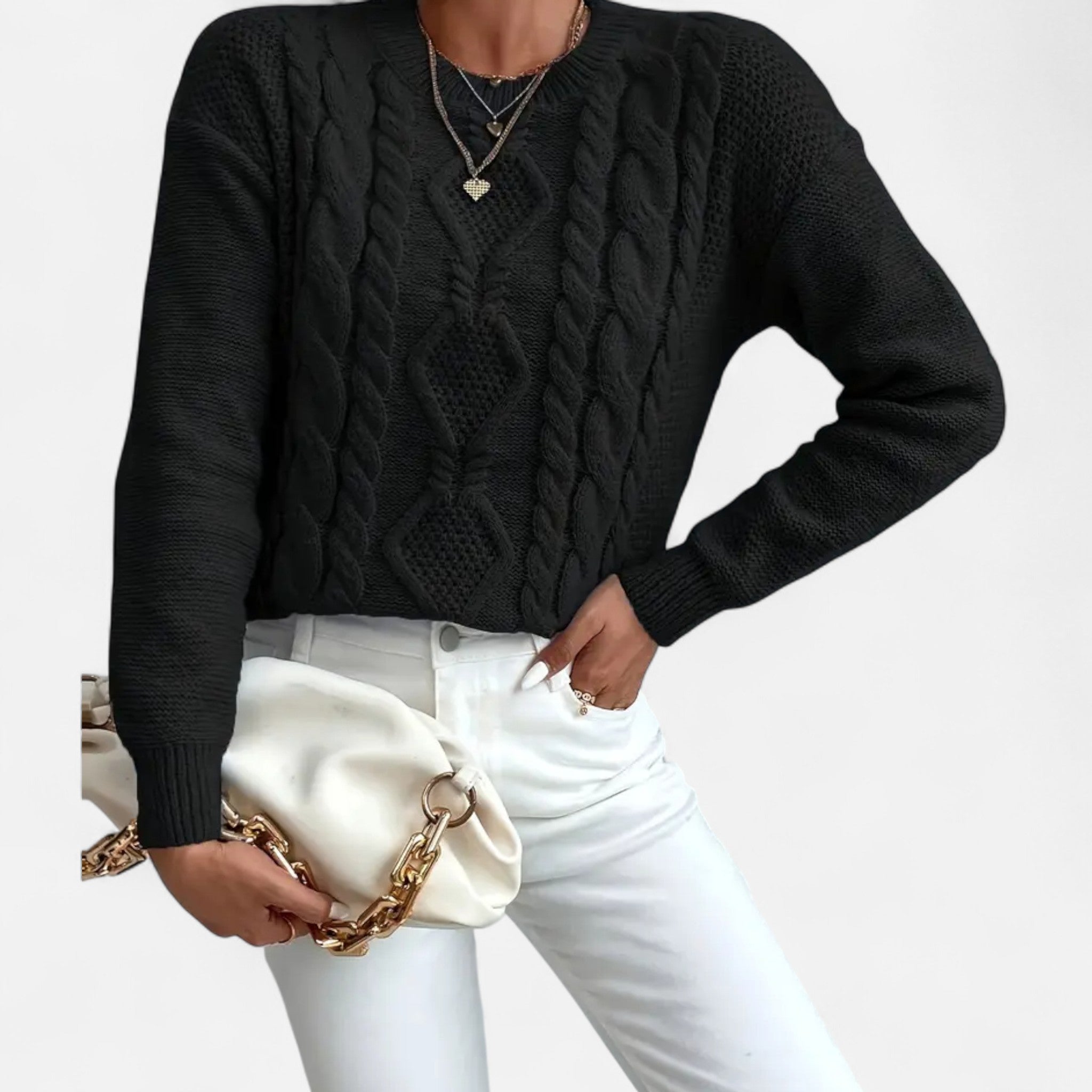 Veroux Mode | Women’s Chunky Knit Sweater