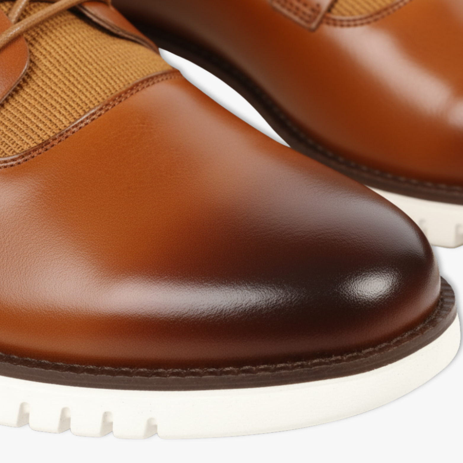 Men's Carved Brogue Leather Dress Shoes